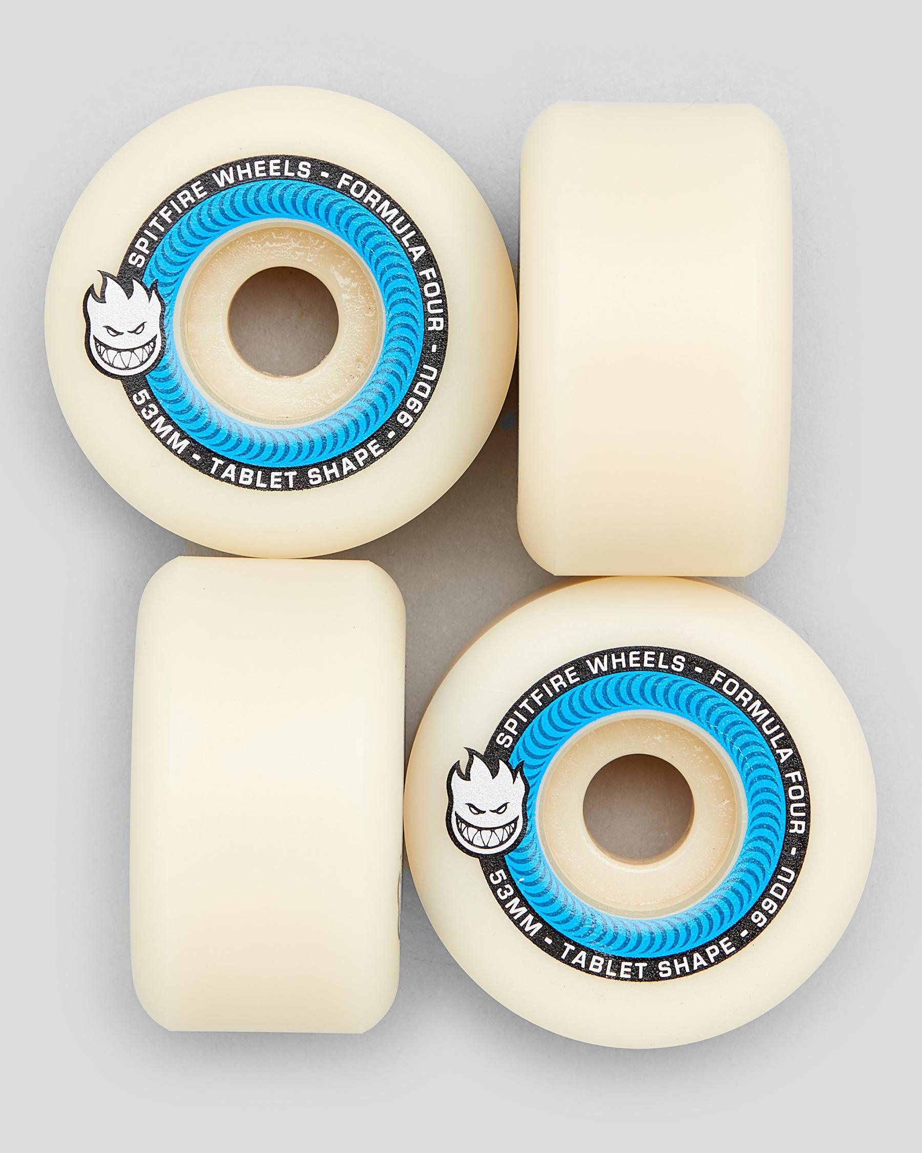 スケートボード SPITFIRE F4 99d TABLET 53mm Amazon.com : Spitfire Formula 4 99d Conical Full 53mm White W/Blue