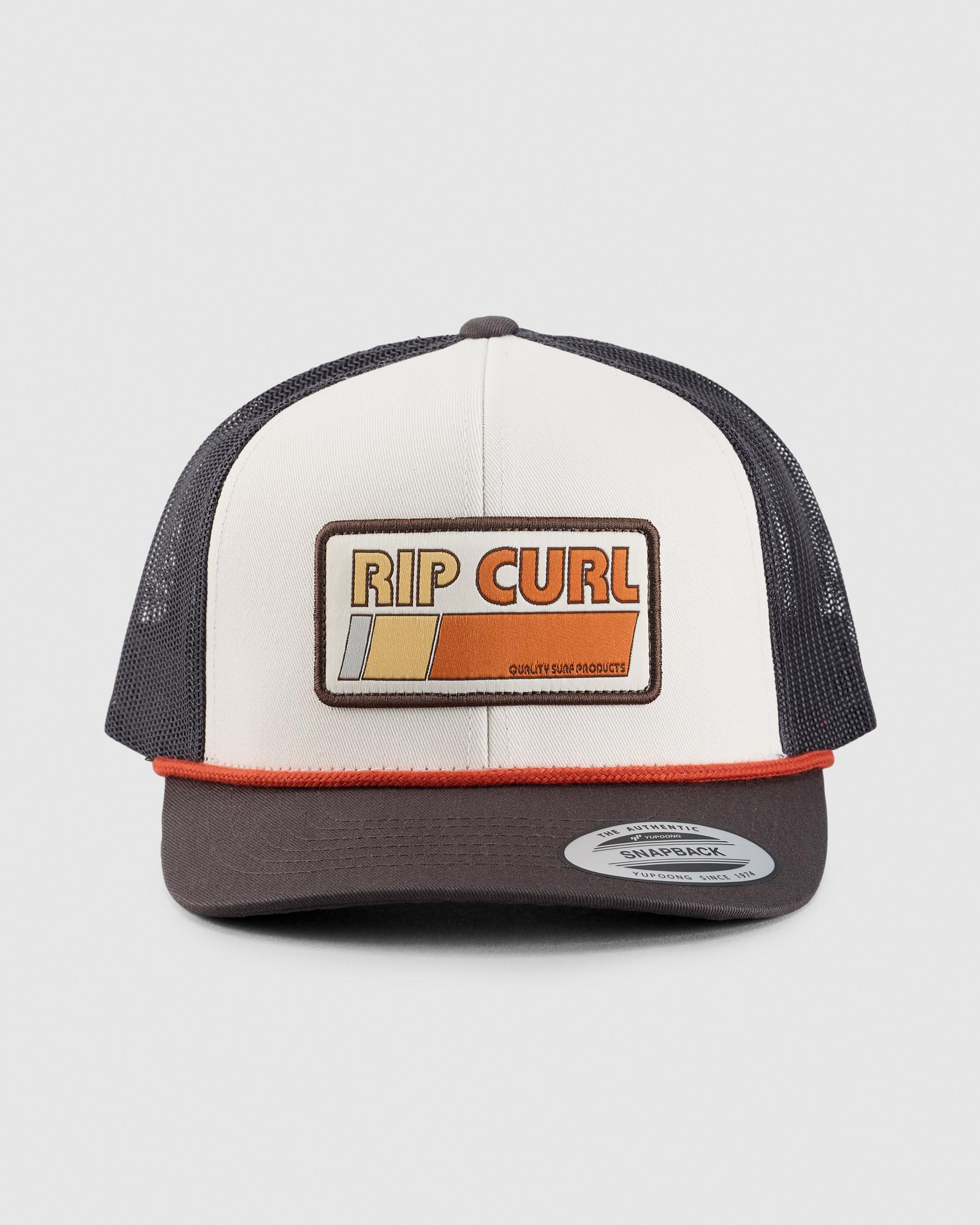 Rip Curl Surf Revival Trucker Cap In Bone FREE Shipping Easy 