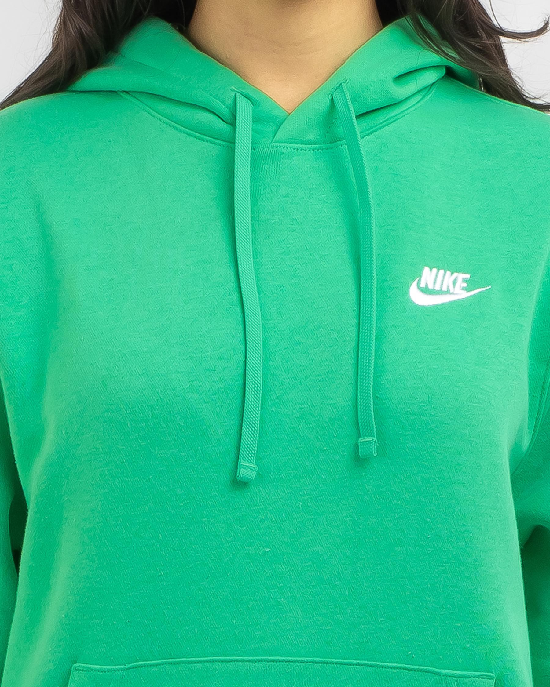 Nike Club Hoodie In Spring Green/spring Green/white - Fast Shipping ...