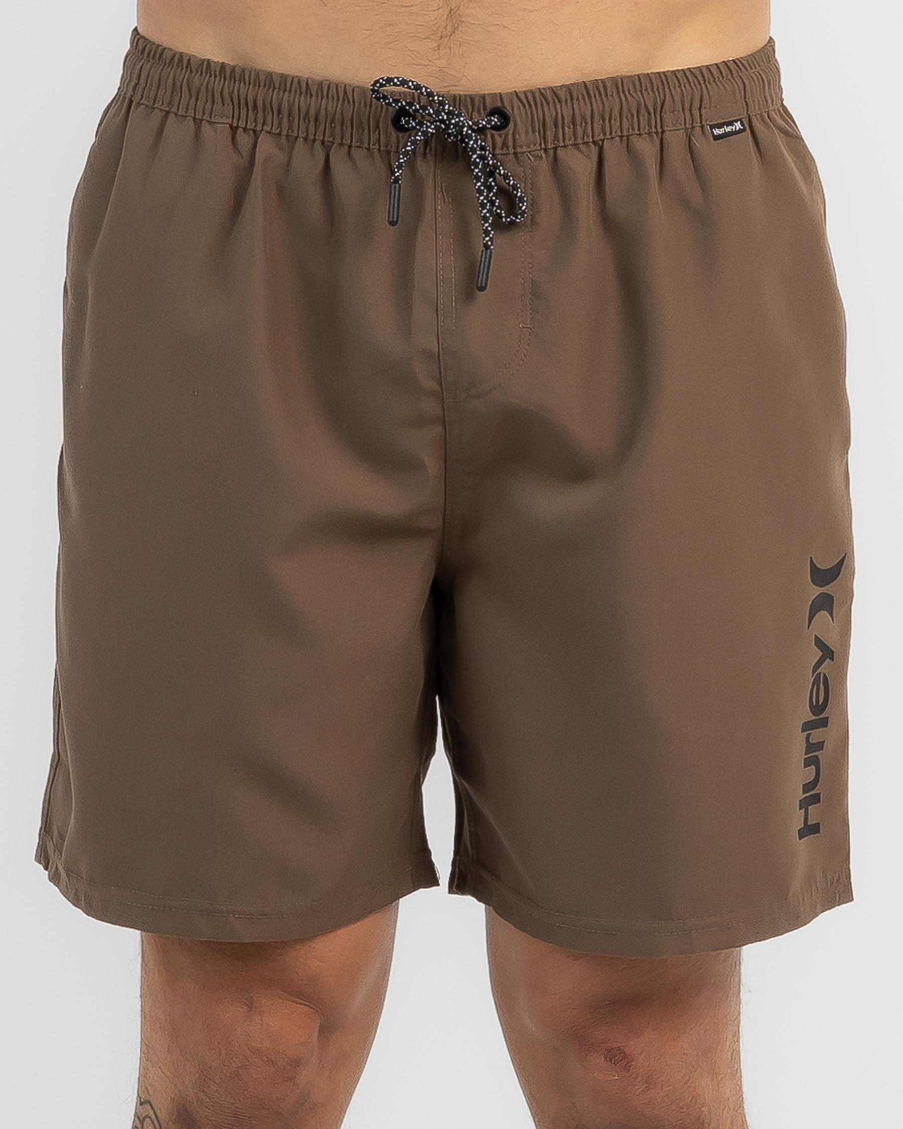 Shop Hurley Solid Volley Shorts In Portobello Fast Shipping & Easy Returns City Beach Australia