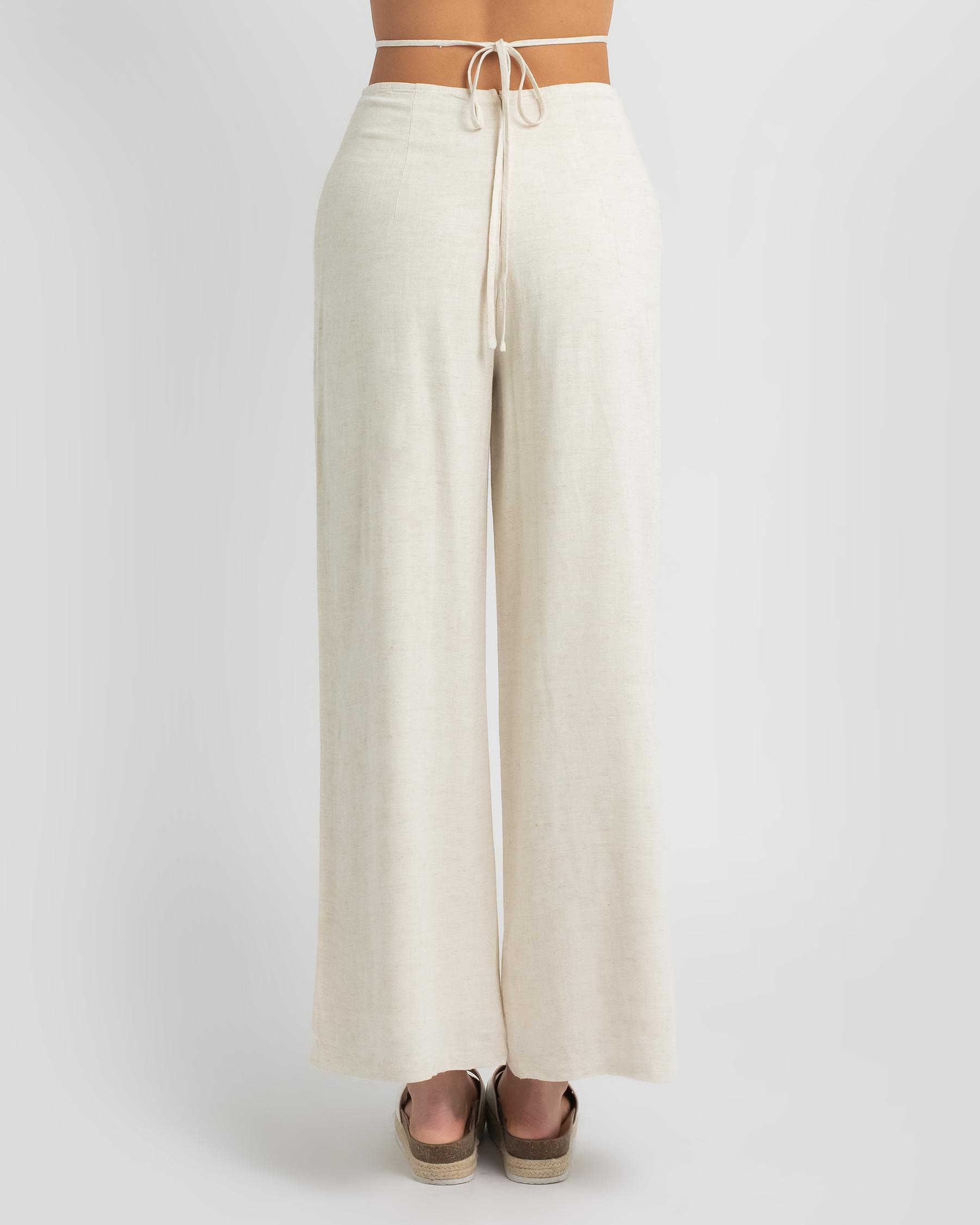 Shop Ava And Ever Vixon Pants In Natural - Fast Shipping & Easy Returns ...