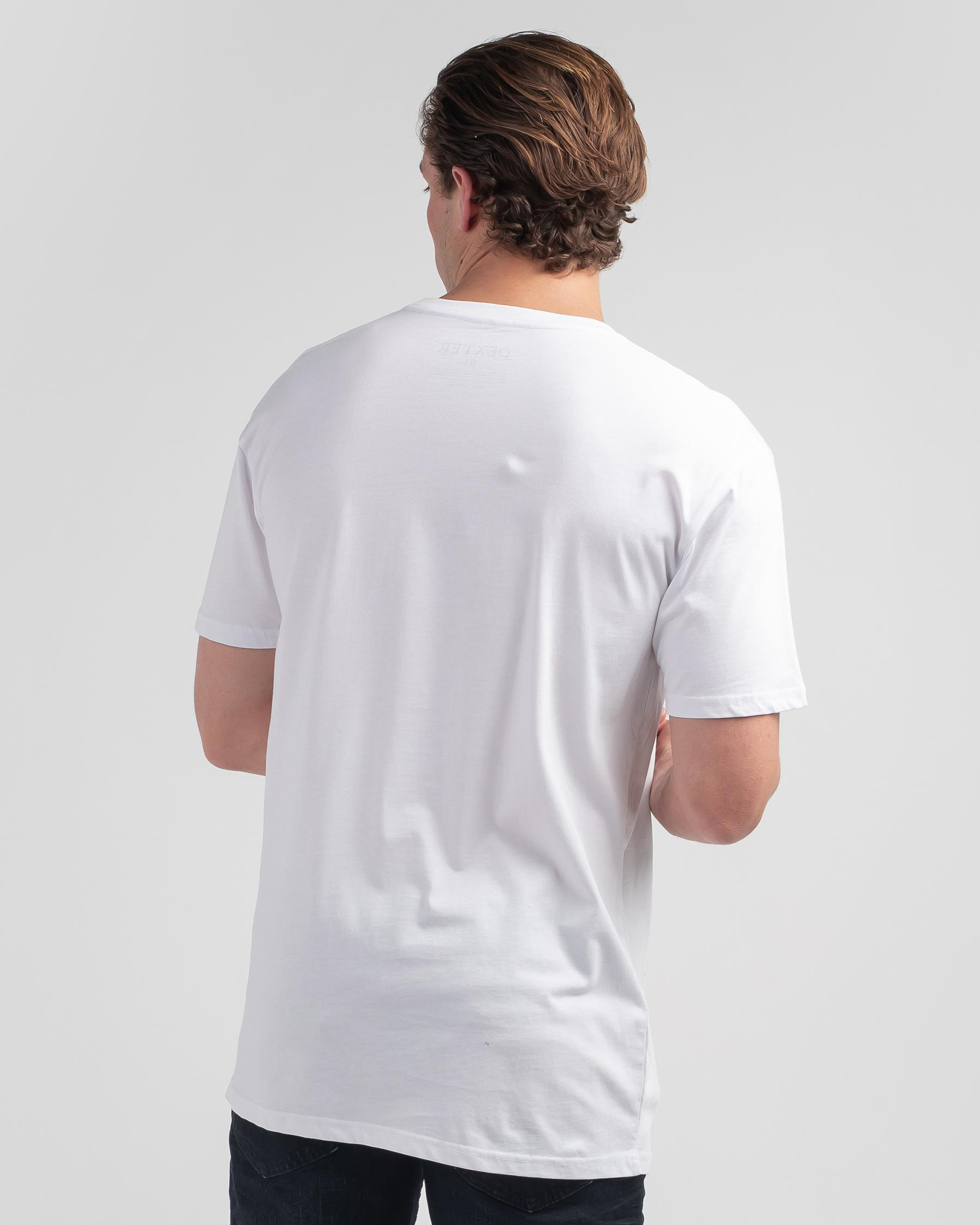 Dexter Cavallo T-Shirt In White - Fast Shipping & Easy Returns - City ...