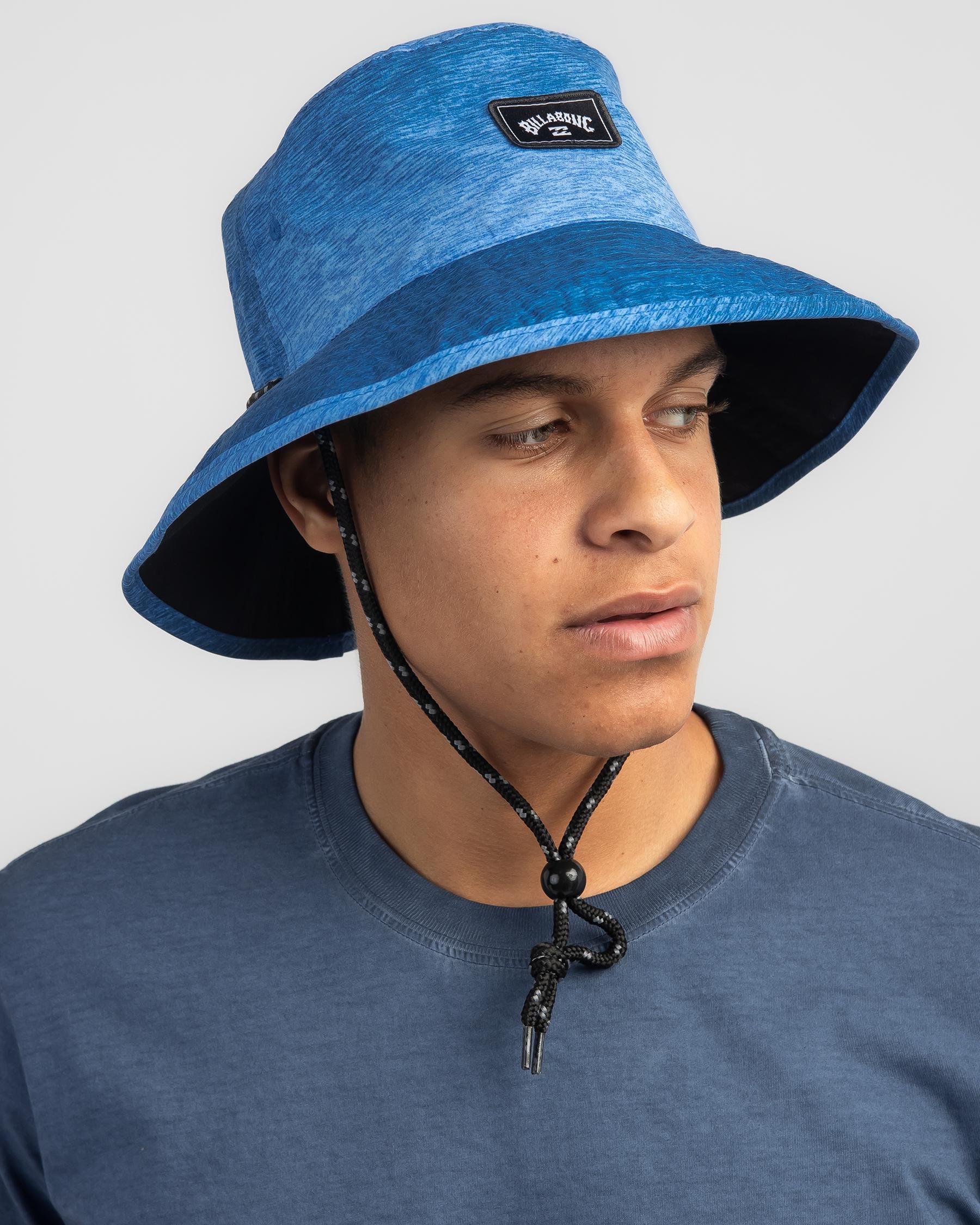 Billabong Division Reversible Bucket Hat In Blue - Fast Shipping & Easy ...