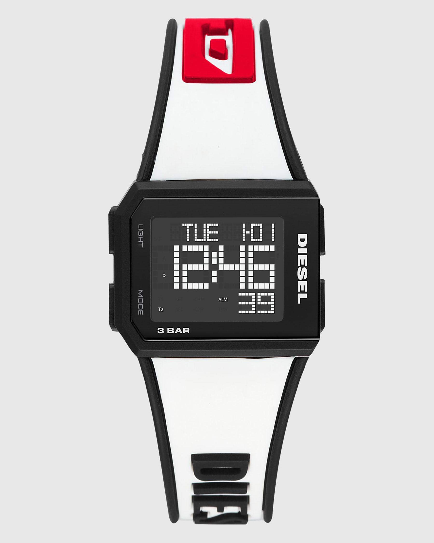 Diesel Chopped Watch In Black Fast Shipping & Easy Returns City