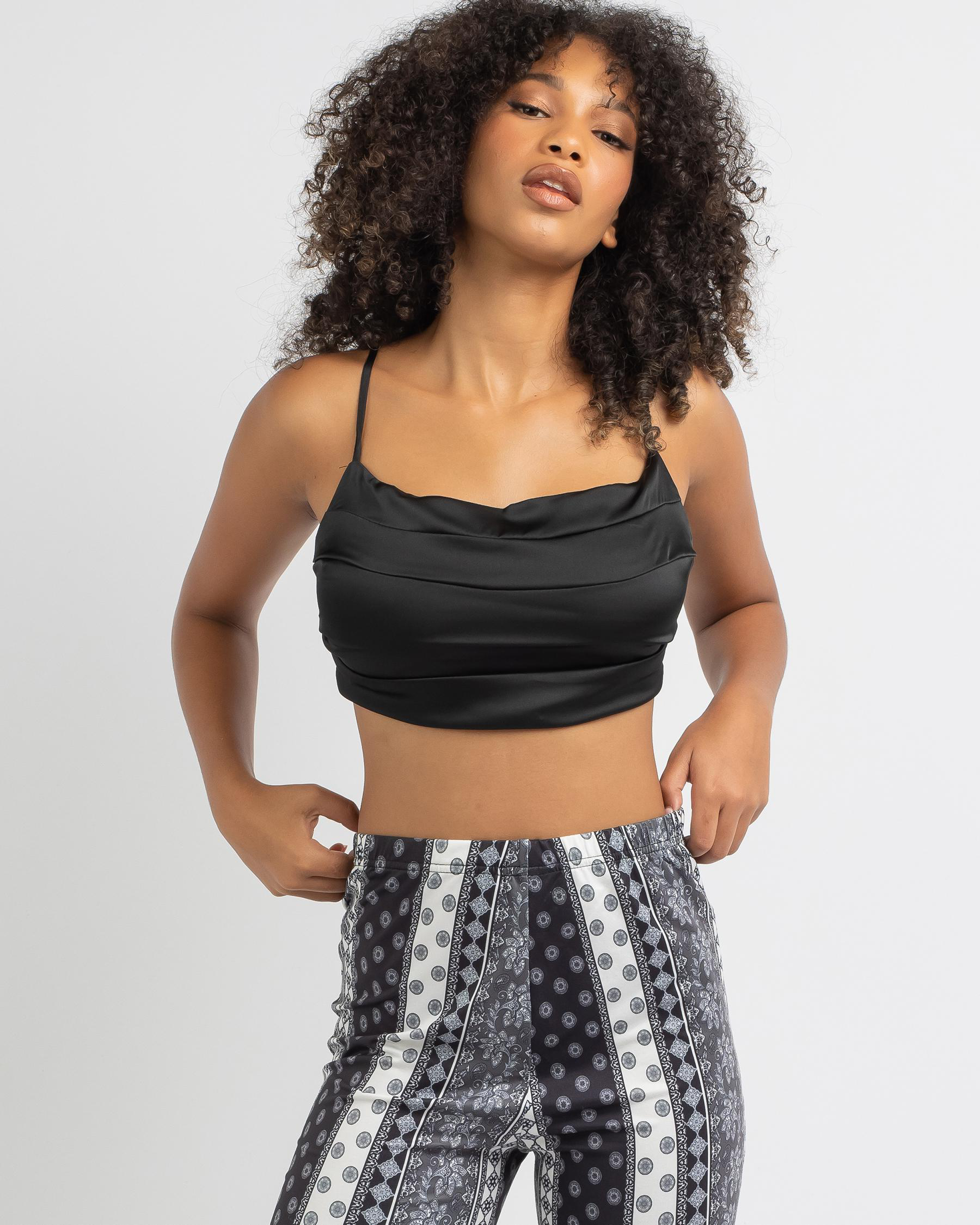 Shop Alive Girl Baby Love Top In Black - Fast Shipping & Easy Returns ...