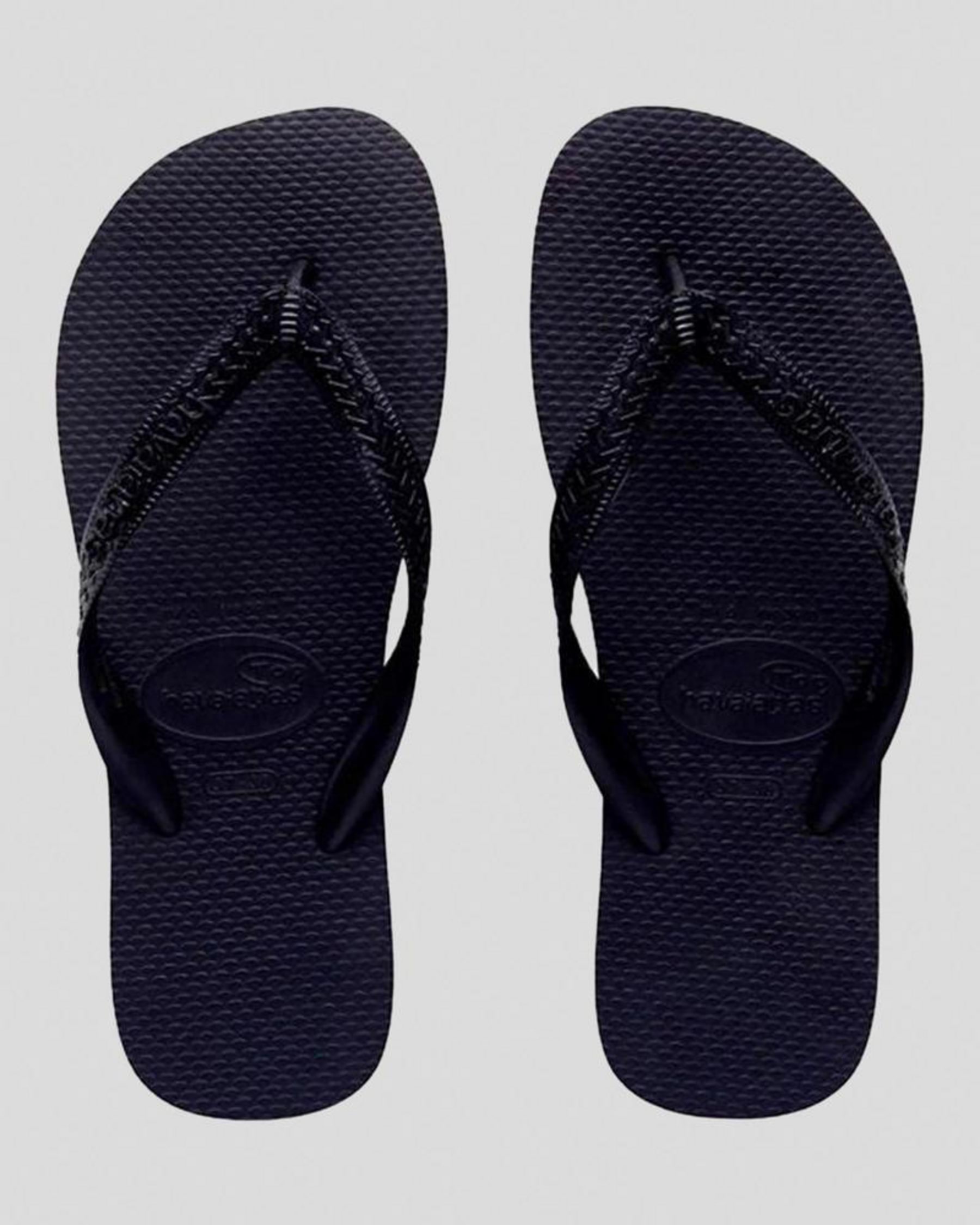 Shop Havaianas Top Thongs In Black - Fast Shipping & Easy Returns ...
