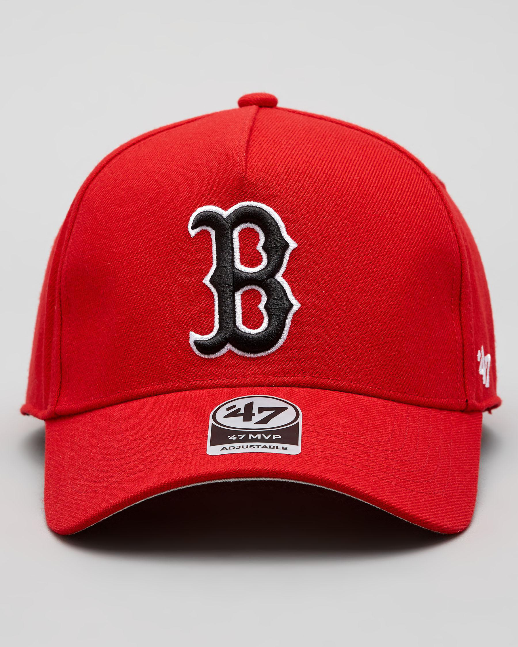 Forty Seven MVP Red Sox Cap In Red - Fast Shipping & Easy Returns ...