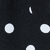 Black/cream Polka Dot