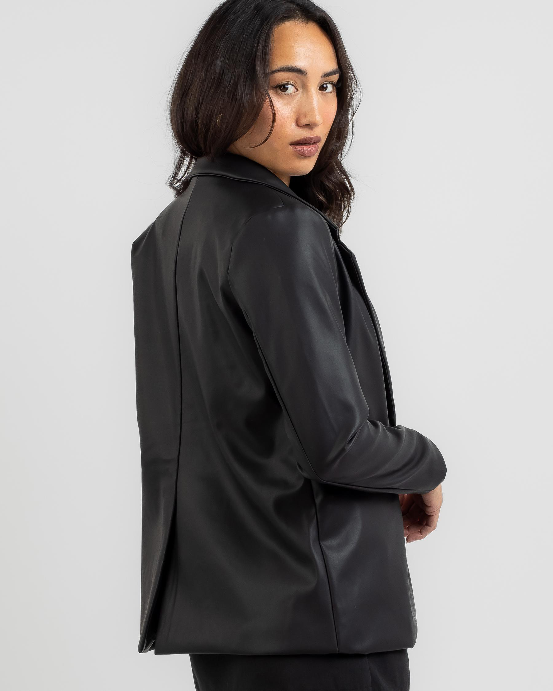 Shop Ava And Ever Danny Jacket In Black - Fast Shipping & Easy Returns ...
