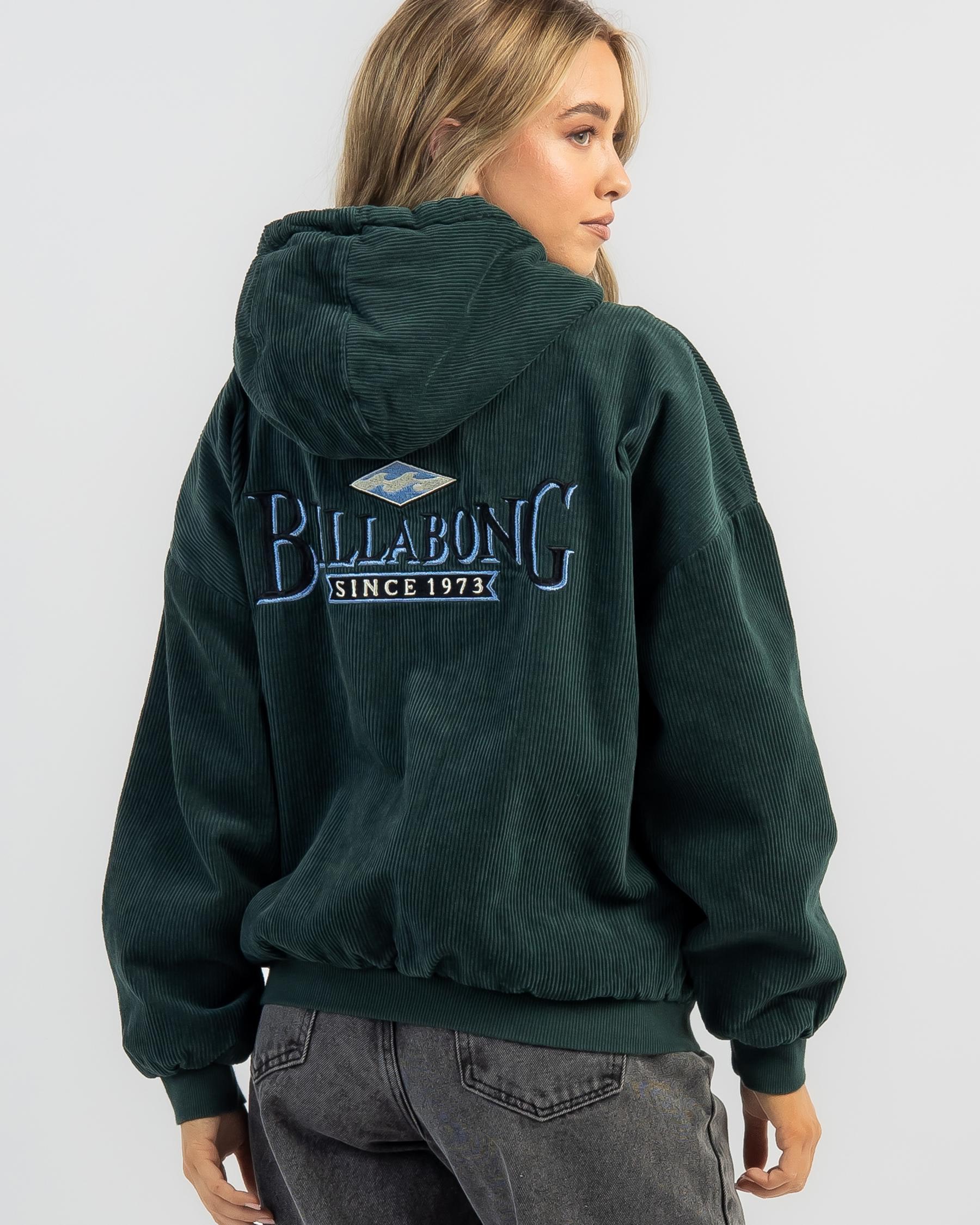 Billabong Set The Tone Hooded Jacket In June Bug - FREE* Shipping ...