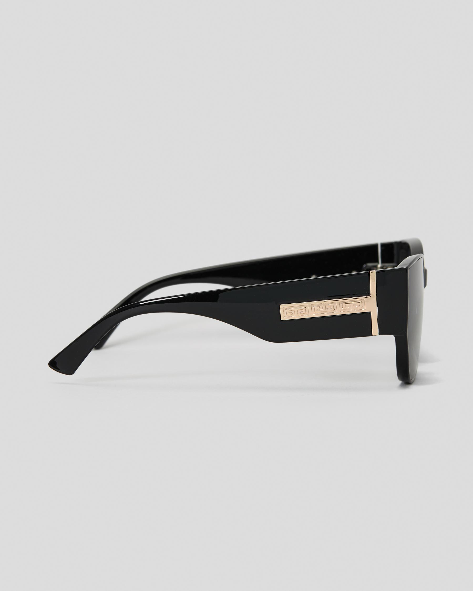 Shop Indie Eyewear Victoria Sunglasses In Black/black Fast Shipping