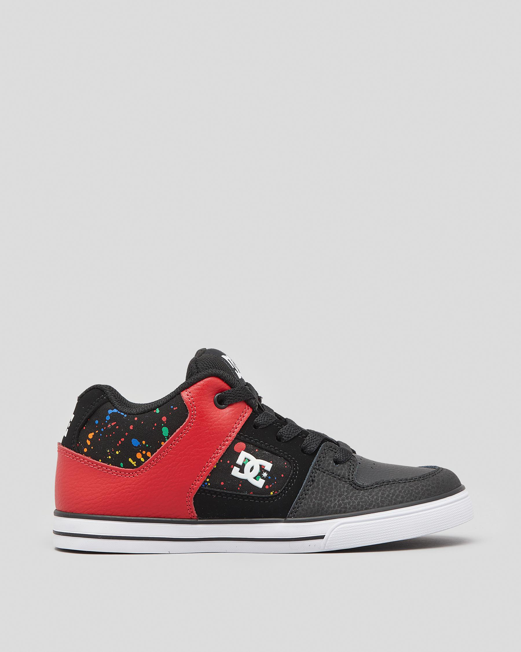boys dc shoes