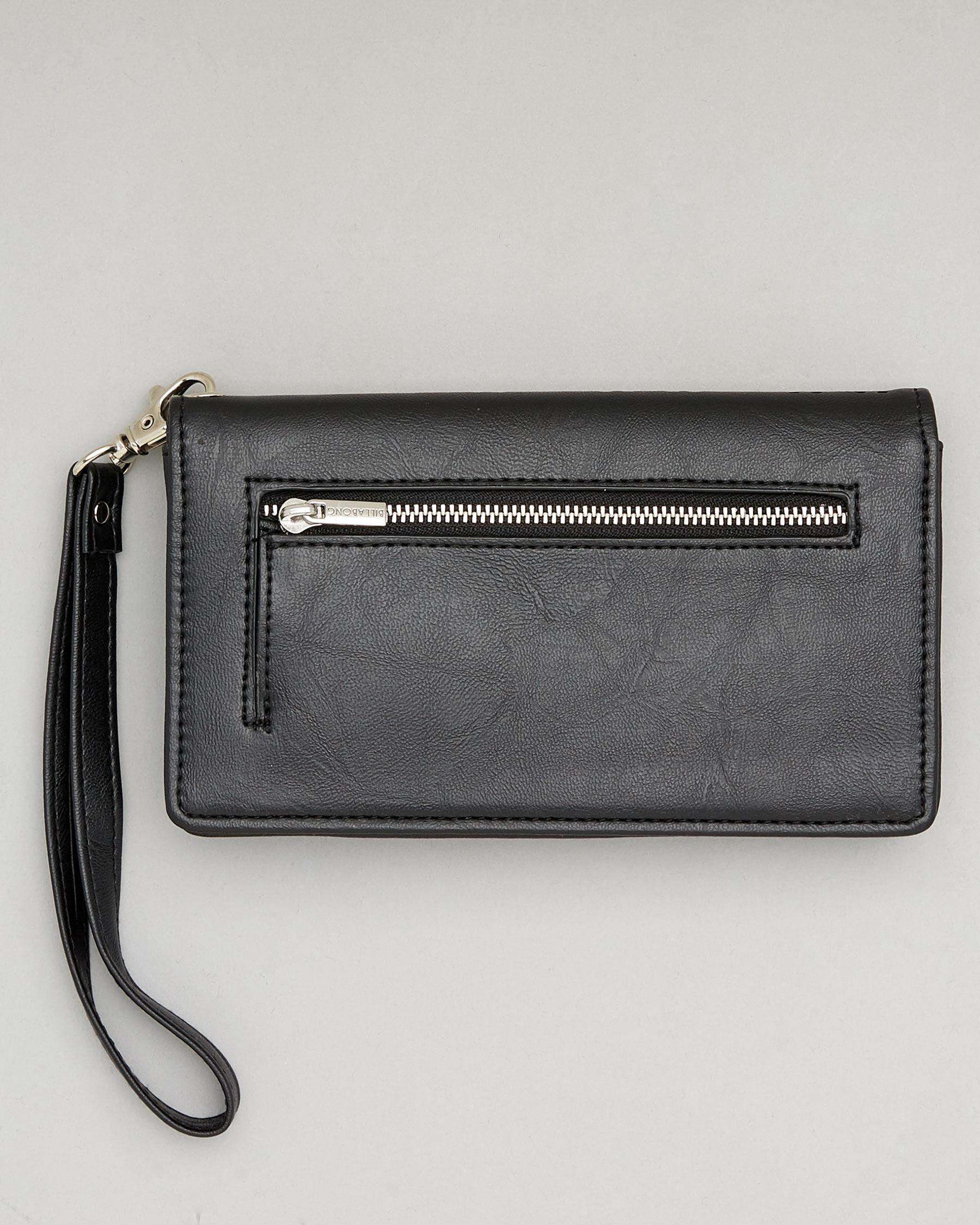 Billabong Carried Away Wallet In Black - Fast Shipping & Easy Returns ...