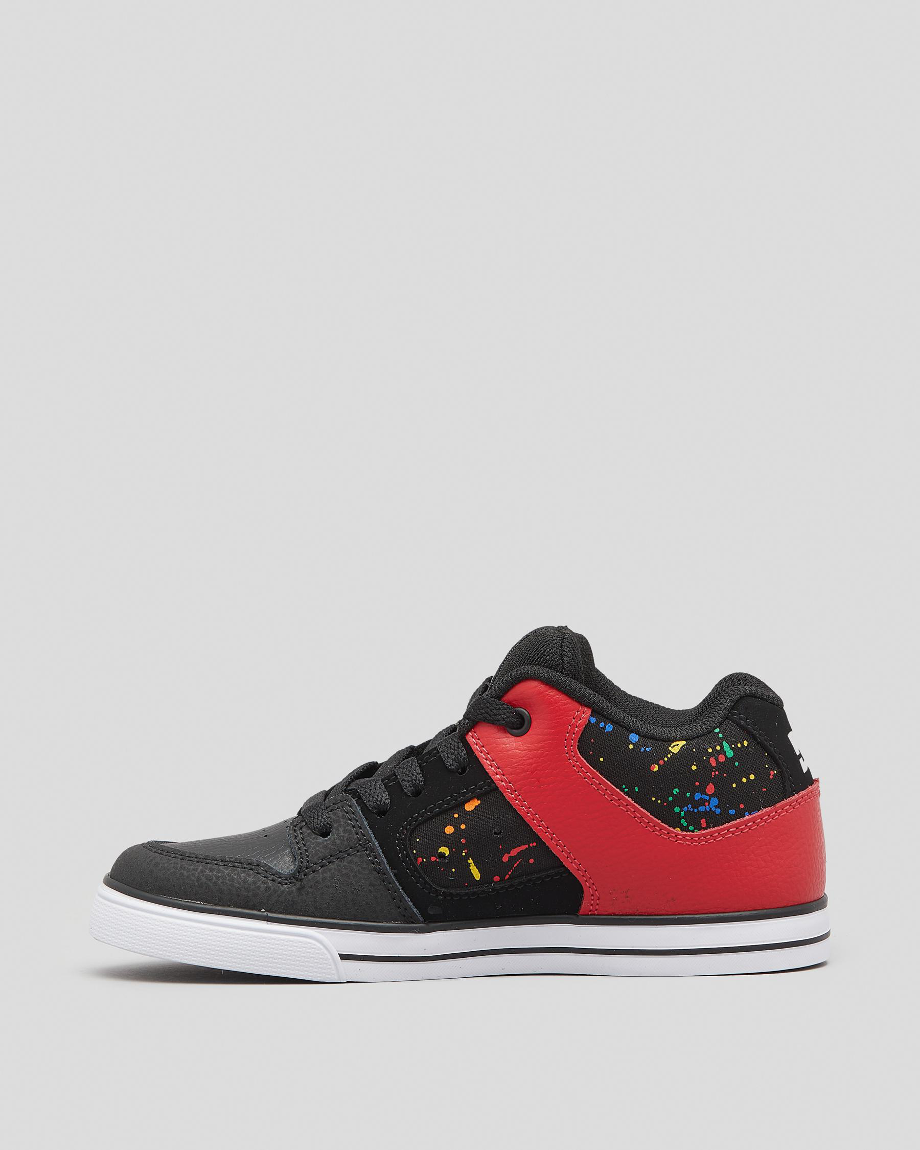 boys dc shoes