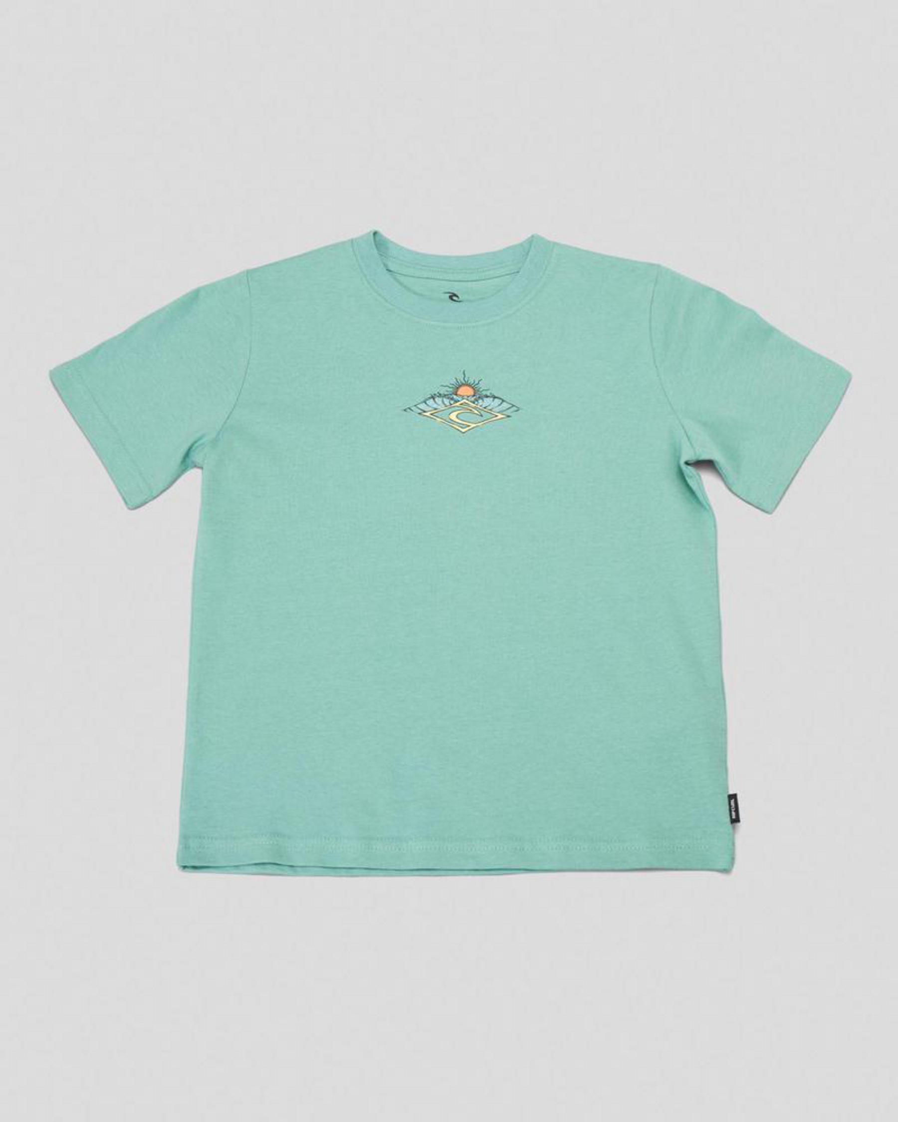 Shop Rip Curl Toddlers' Shred Town Barrel T-Shirt In Dusty Green - Fast ...
