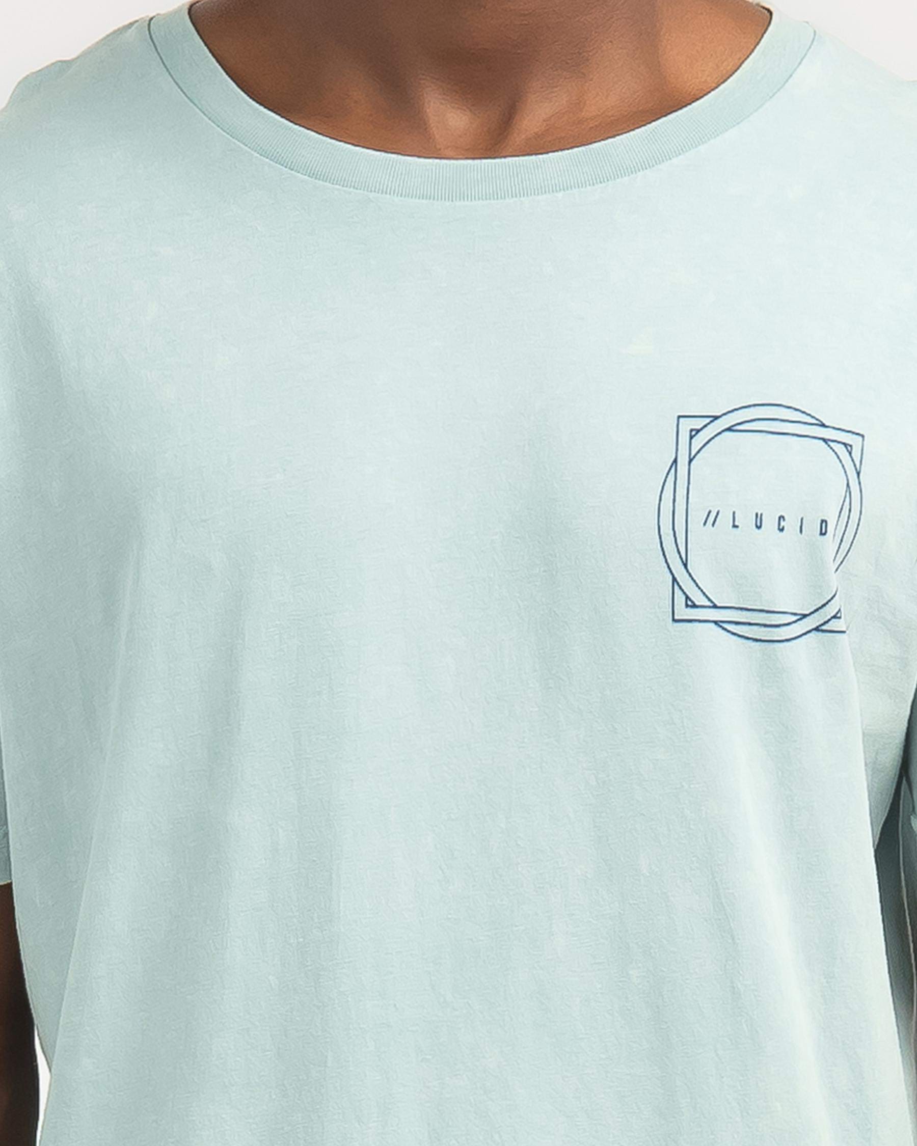 Lucid Tangle T-Shirt In Mint Acid - Fast Shipping & Easy Returns - City ...