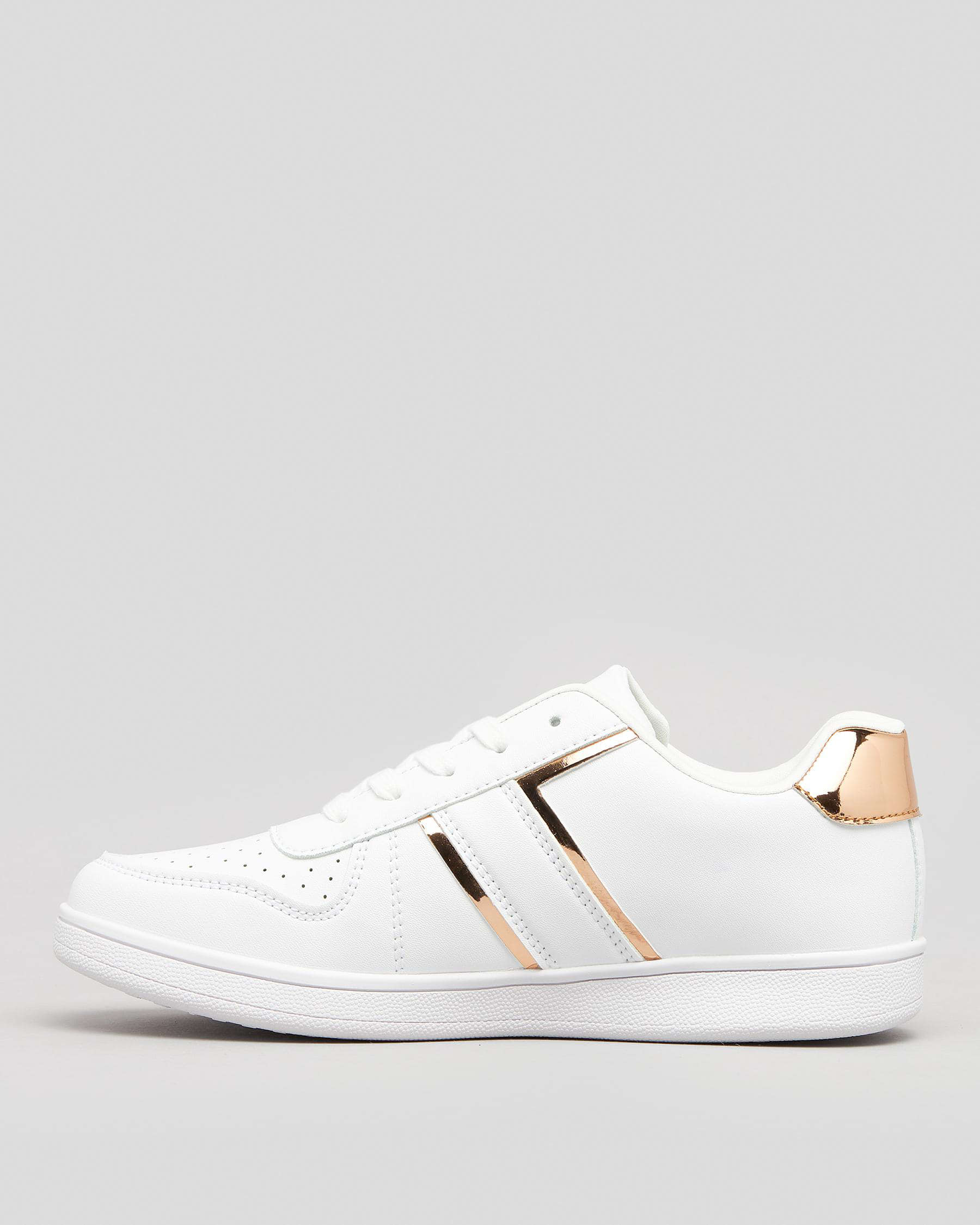 Ava And Ever Ezra Shoes In White/rose Gold - Fast Shipping & Easy ...