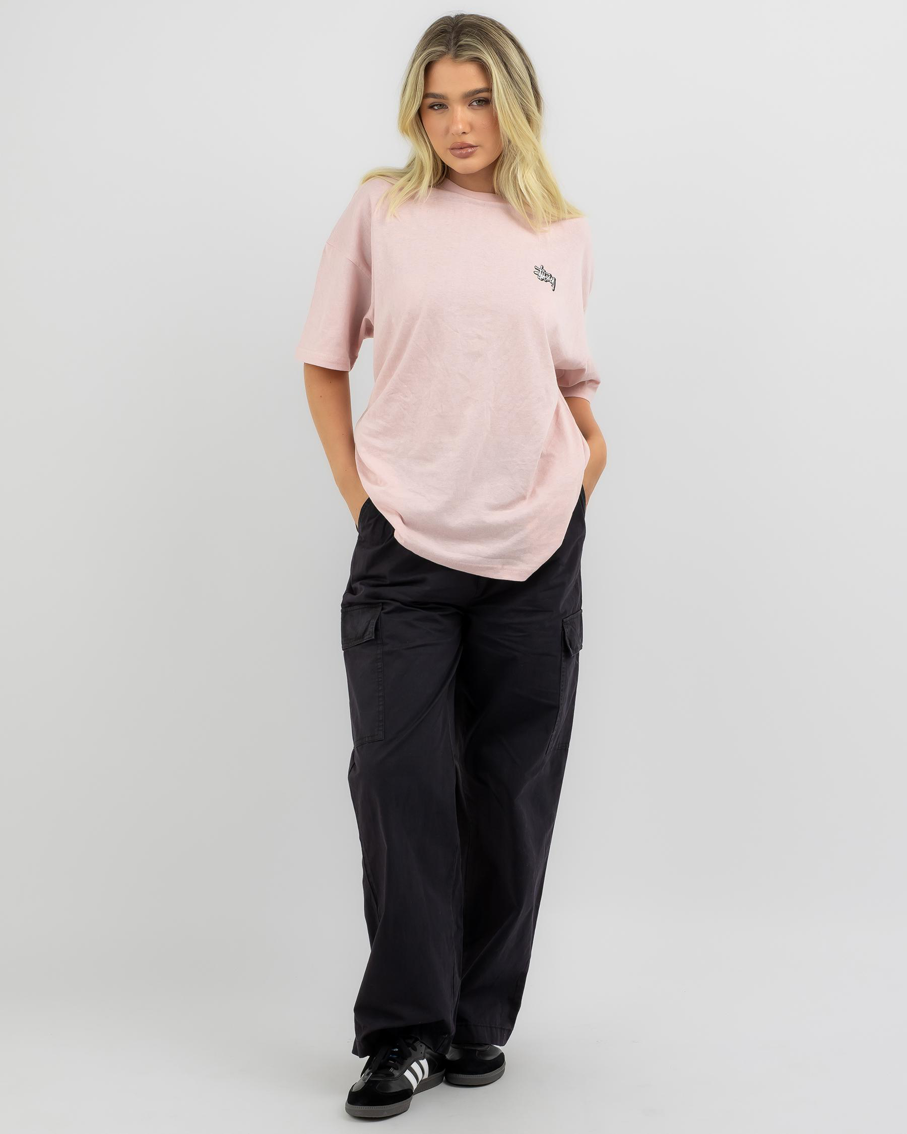 Stussy Drew Cargo Beach Pant In Black Fast Shipping & Easy Returns