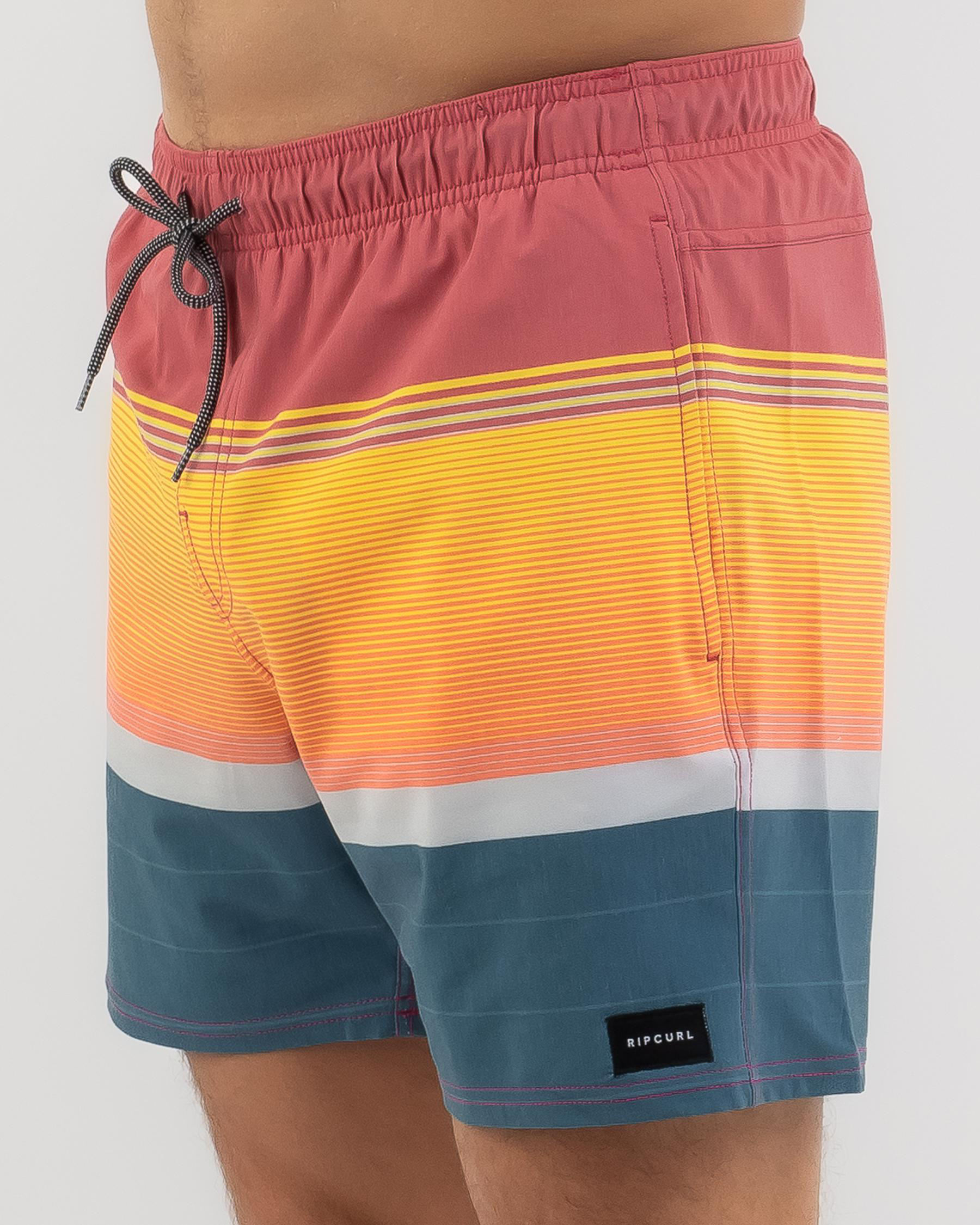 Shop Rip Curl Party Pack Volley Board Shorts In Dusty Mushroom Fast