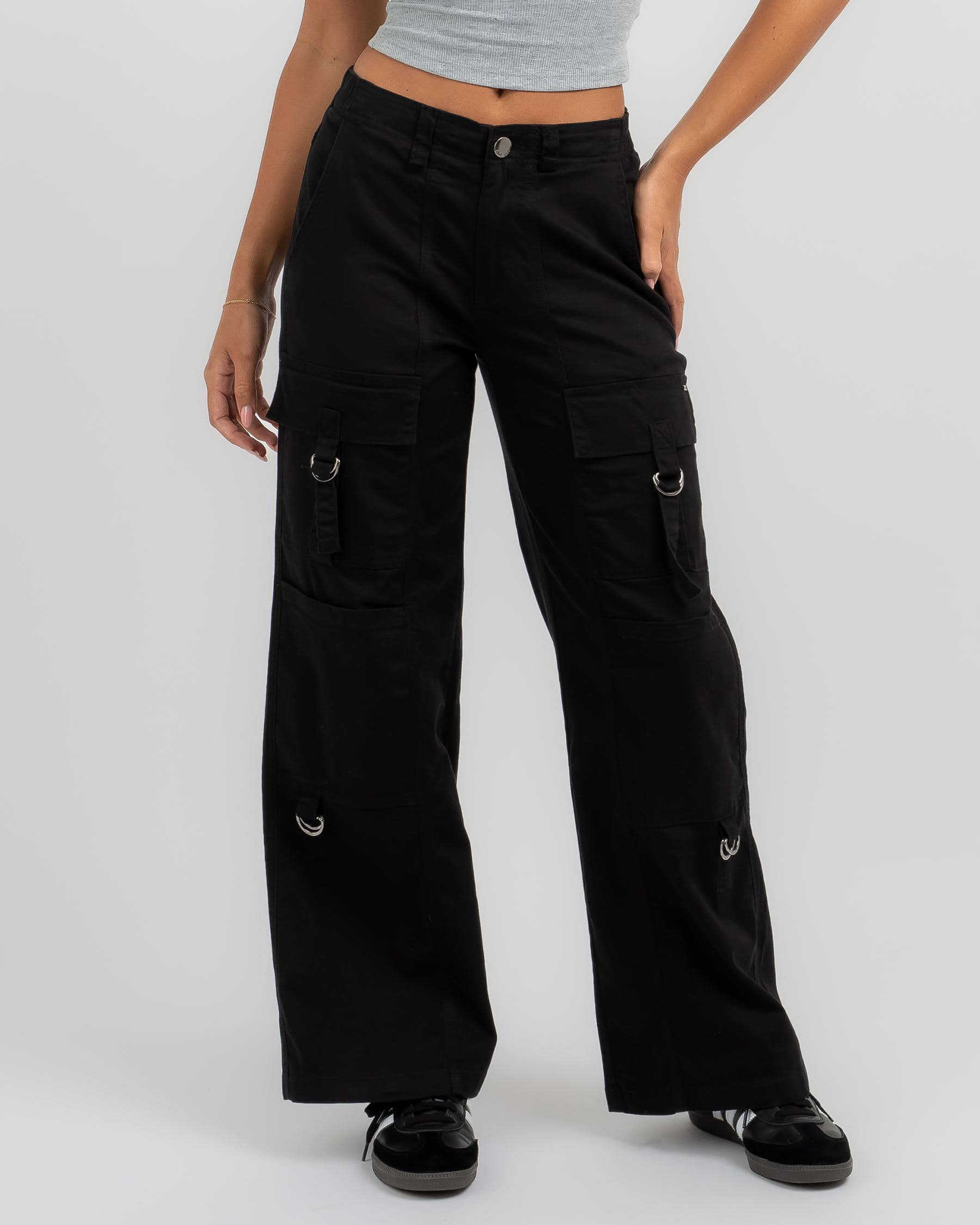 Shop Ava And Ever Rocky Pants In Black - Fast Shipping & Easy Returns ...