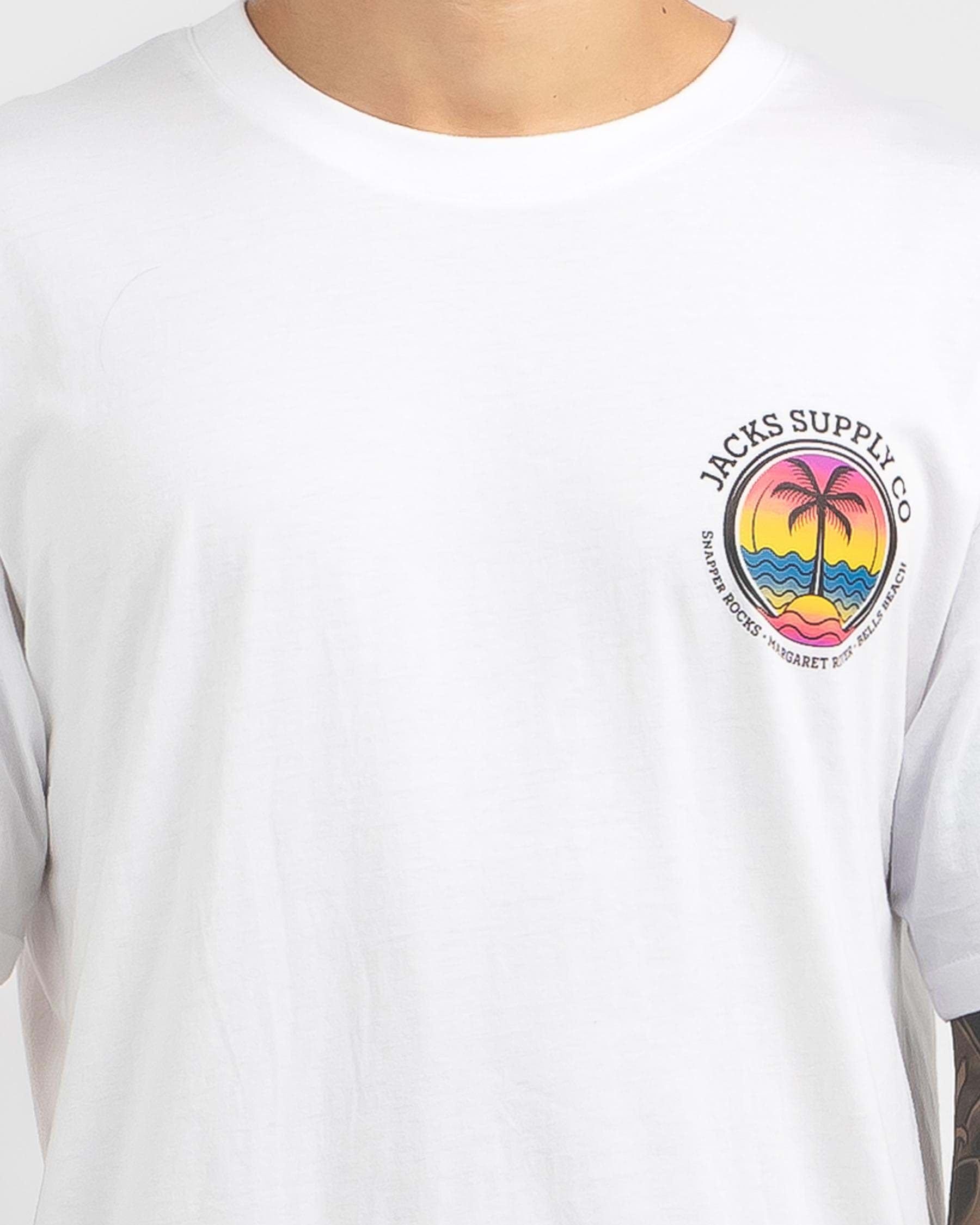 Shop Jacks Paradise T-Shirt In White - Fast Shipping & Easy Returns ...