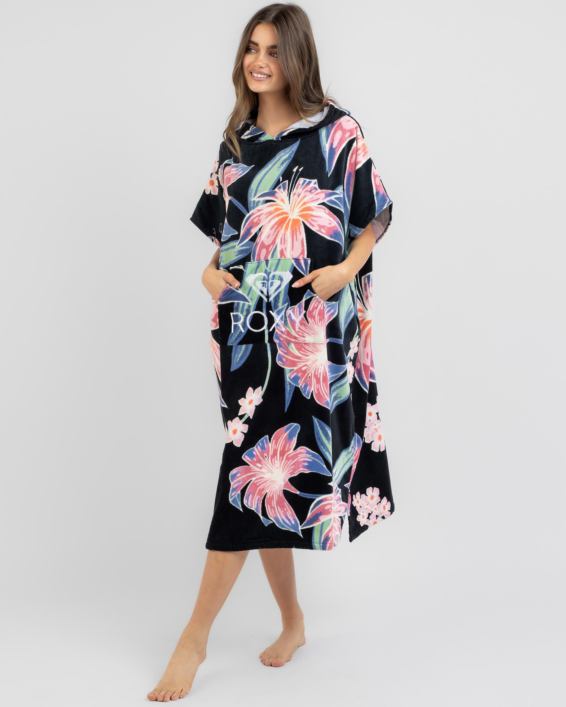 Sunny Floral Stay Magical Hooded Towel main image 1