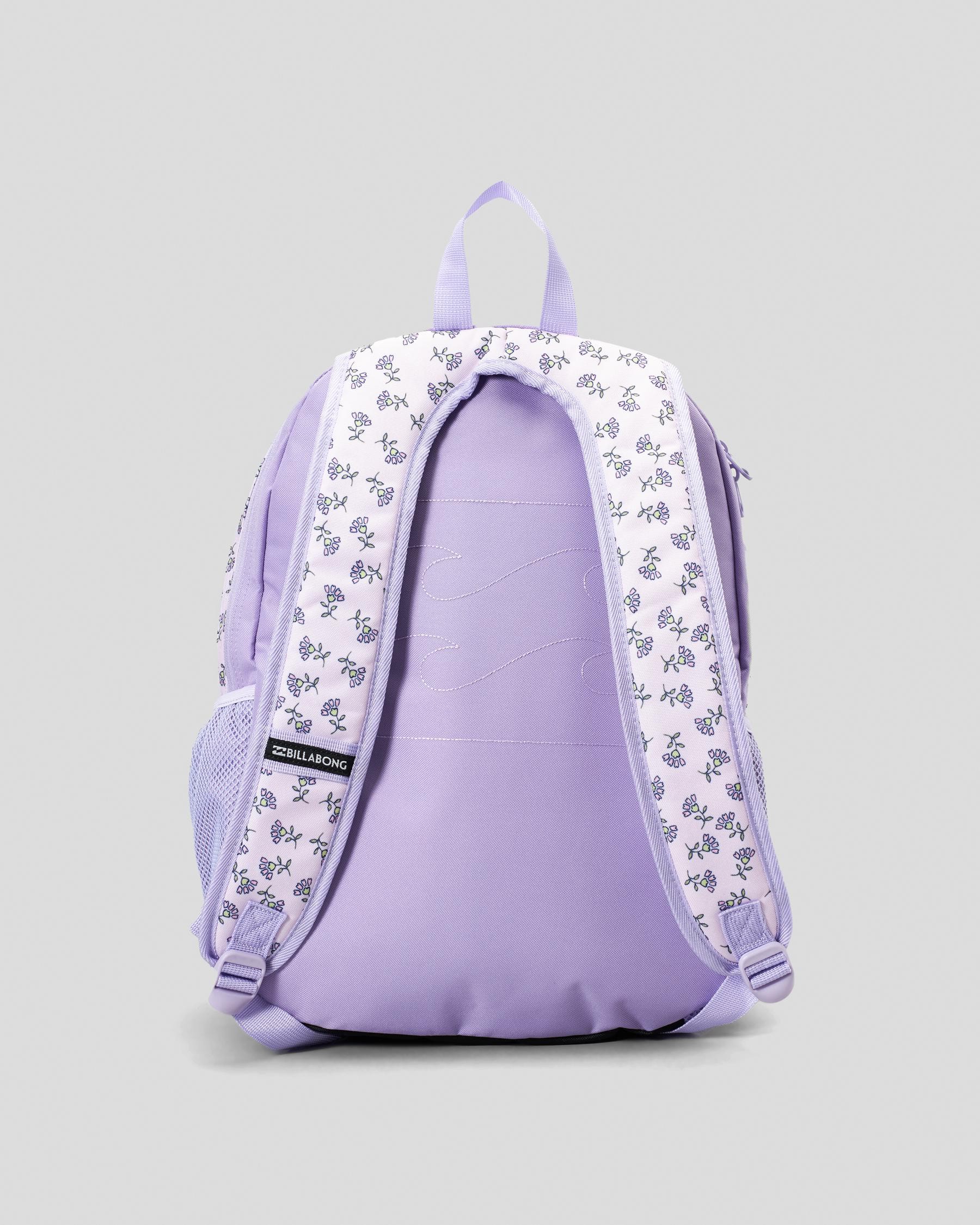 Billabong Summerside Mahi Backpack In Lilac Breeze - Fast Shipping ...