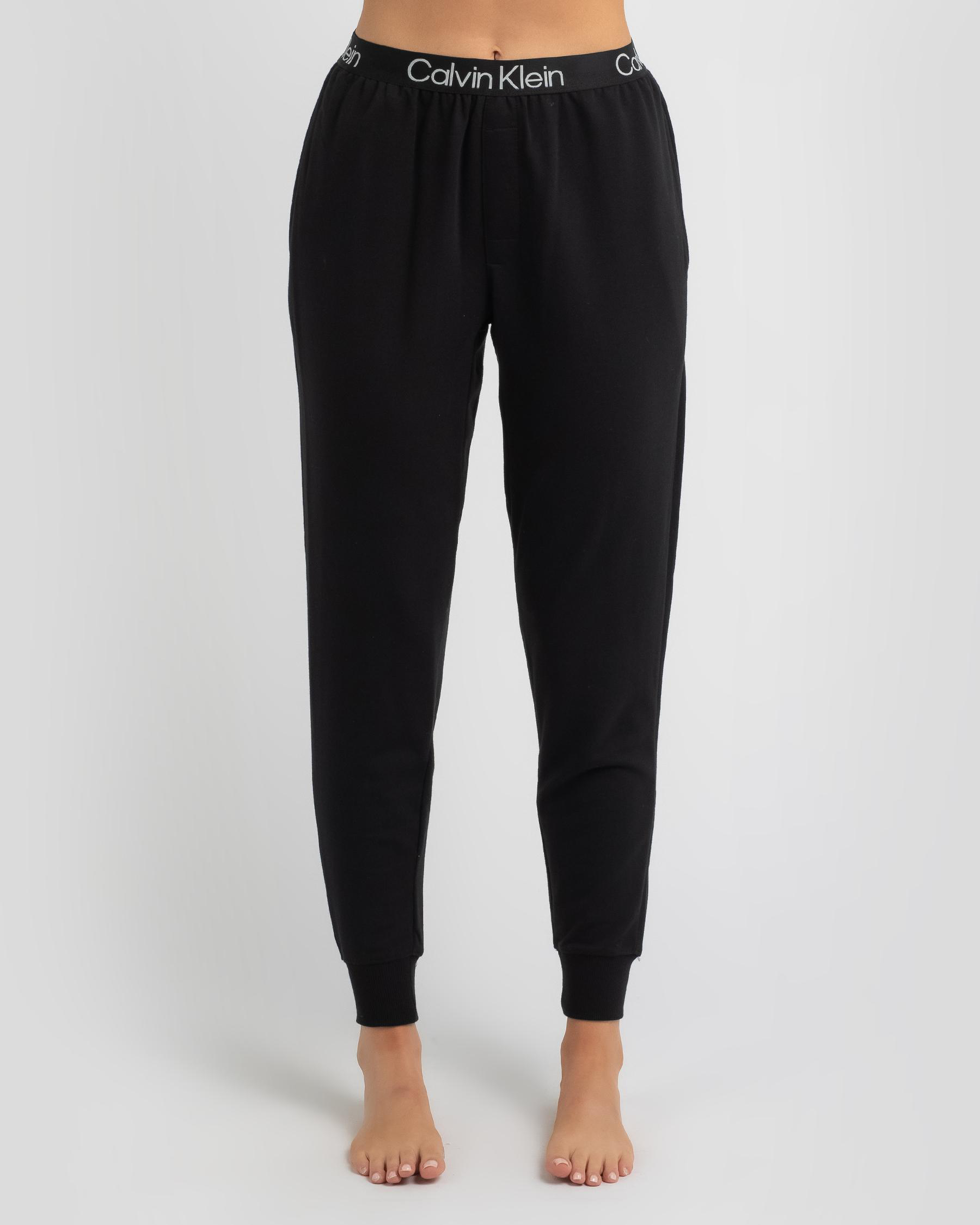 Shop Calvin Klein Structure Track Pants In Black Fast Shipping & Easy