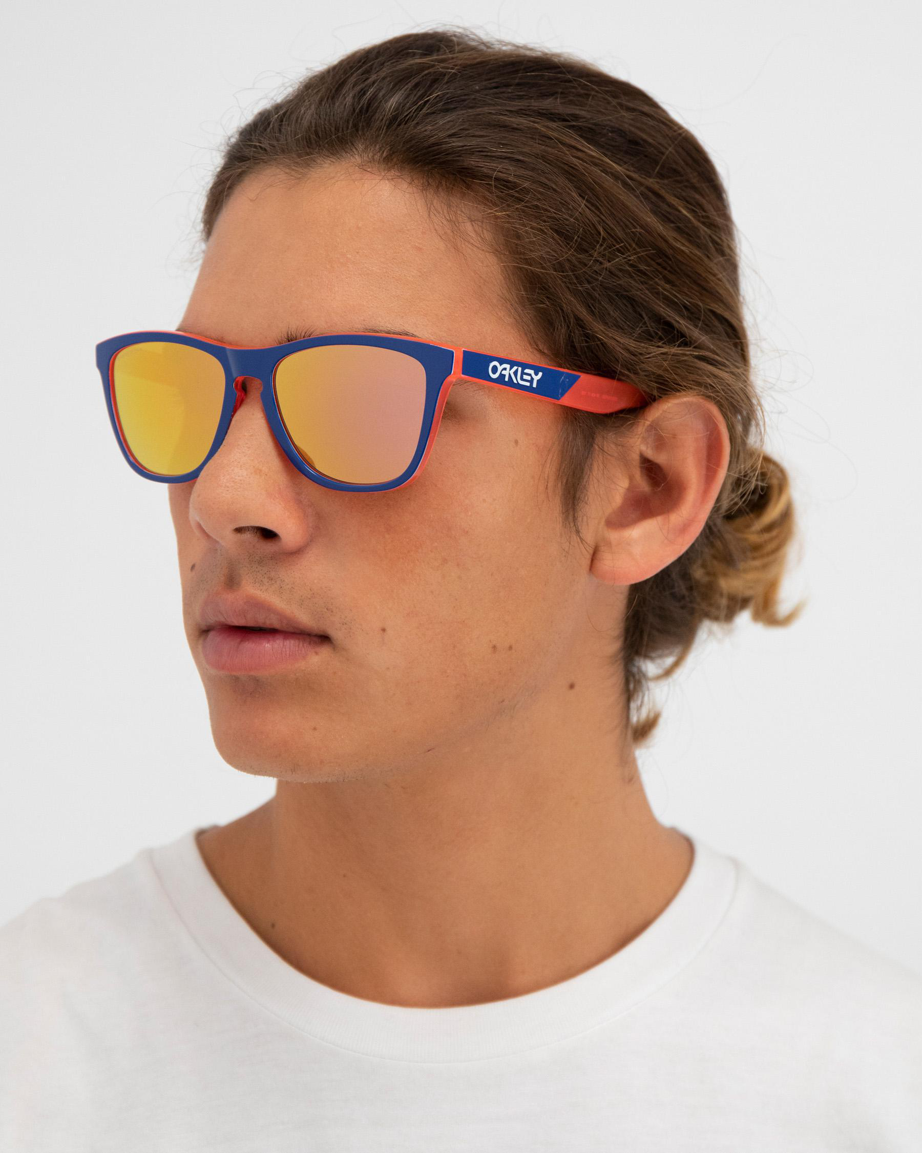 Oakley Frogskin Sunglasses In Translucent Neon Pink Pri FREE