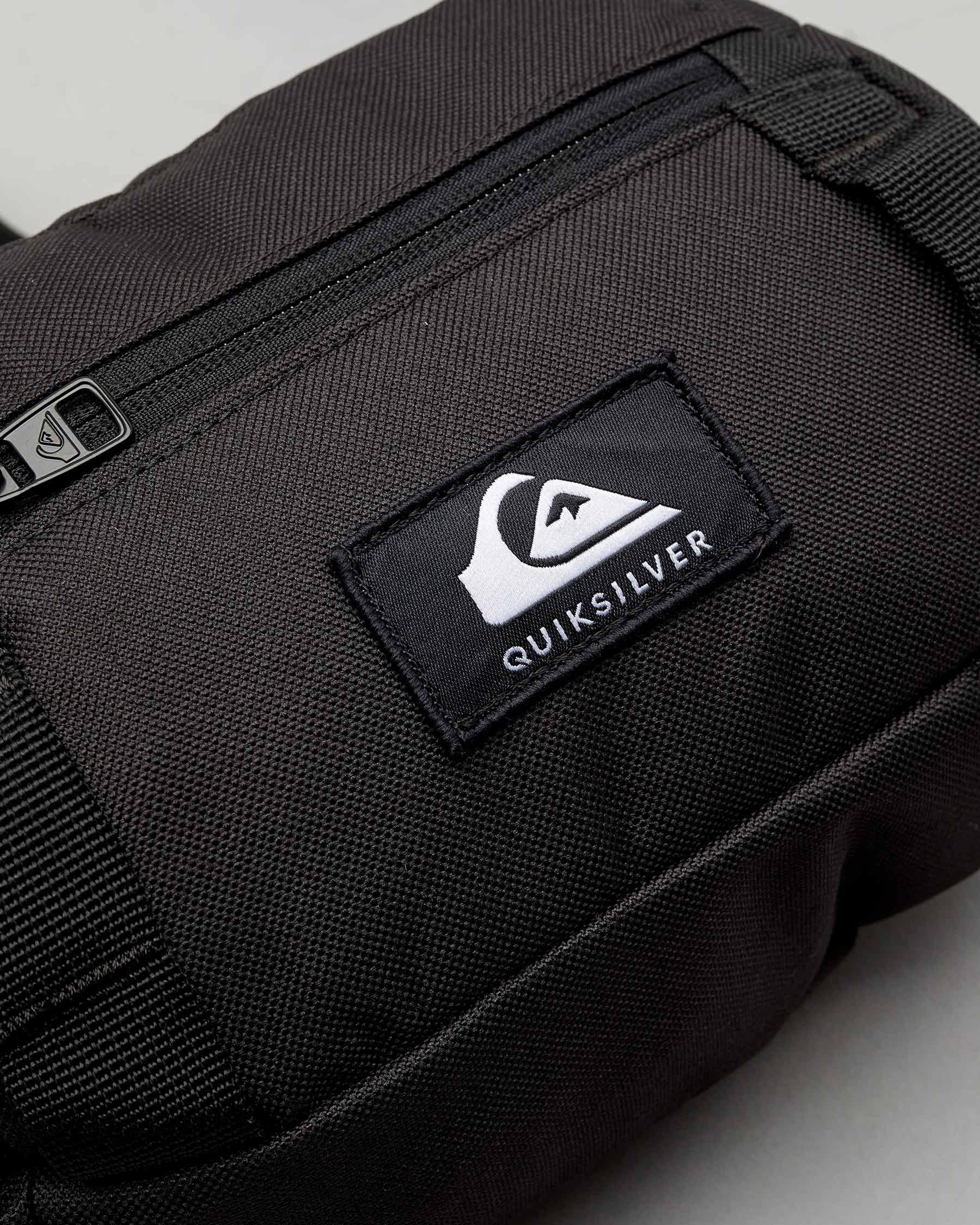 Quiksilver Lone Walker Waist Bag In Black City Beach Australia