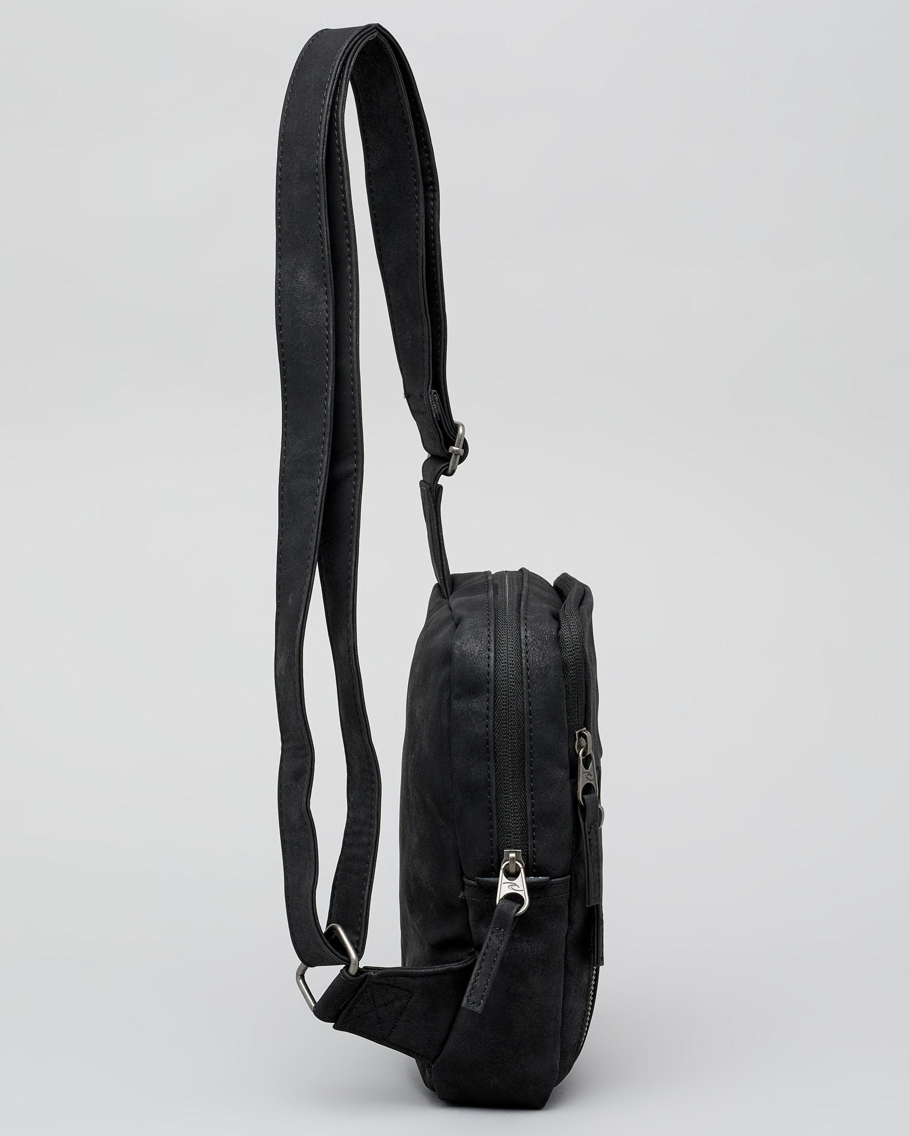 Rip Curl Leazard Crossbody Bag In Black Fast Shipping & Easy Returns