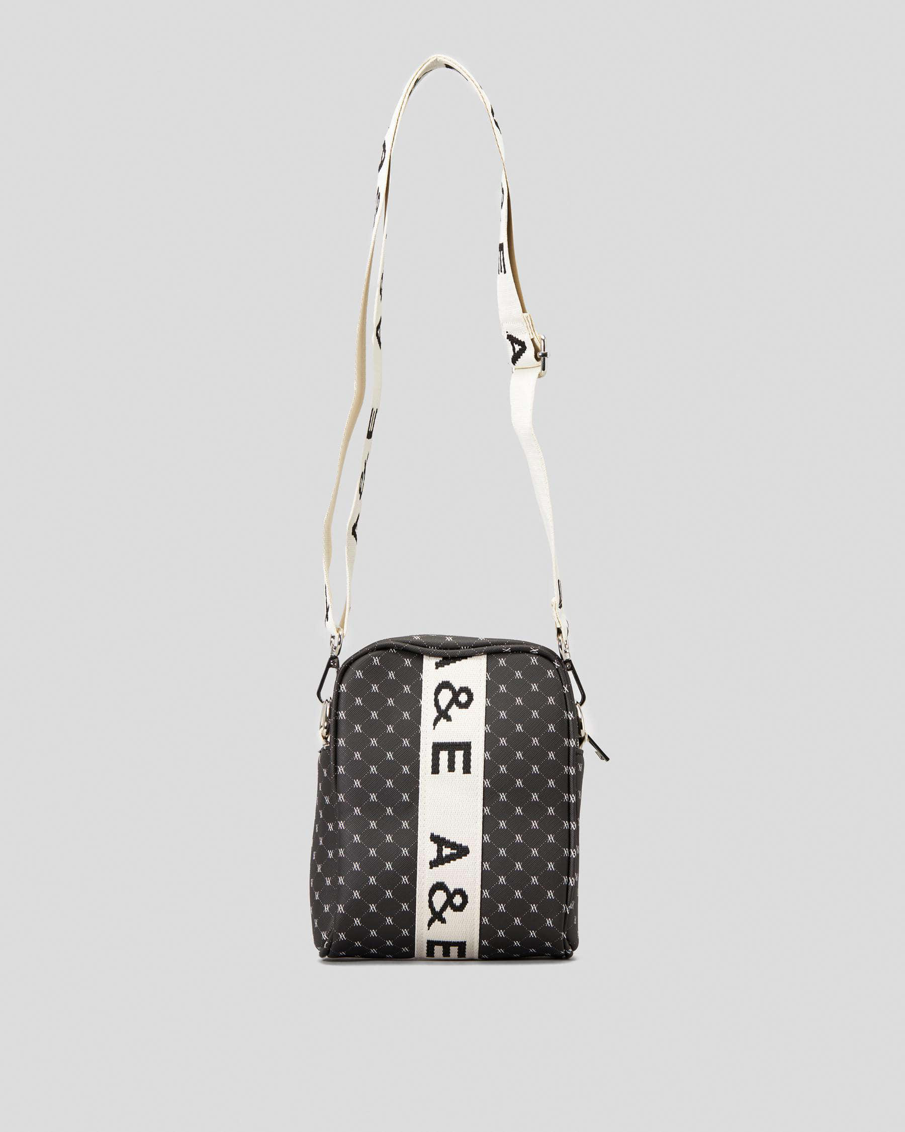 Shop Ava And Ever Luna Messenger Bag In Charcoal/cream Fast Shipping & Easy Returns City