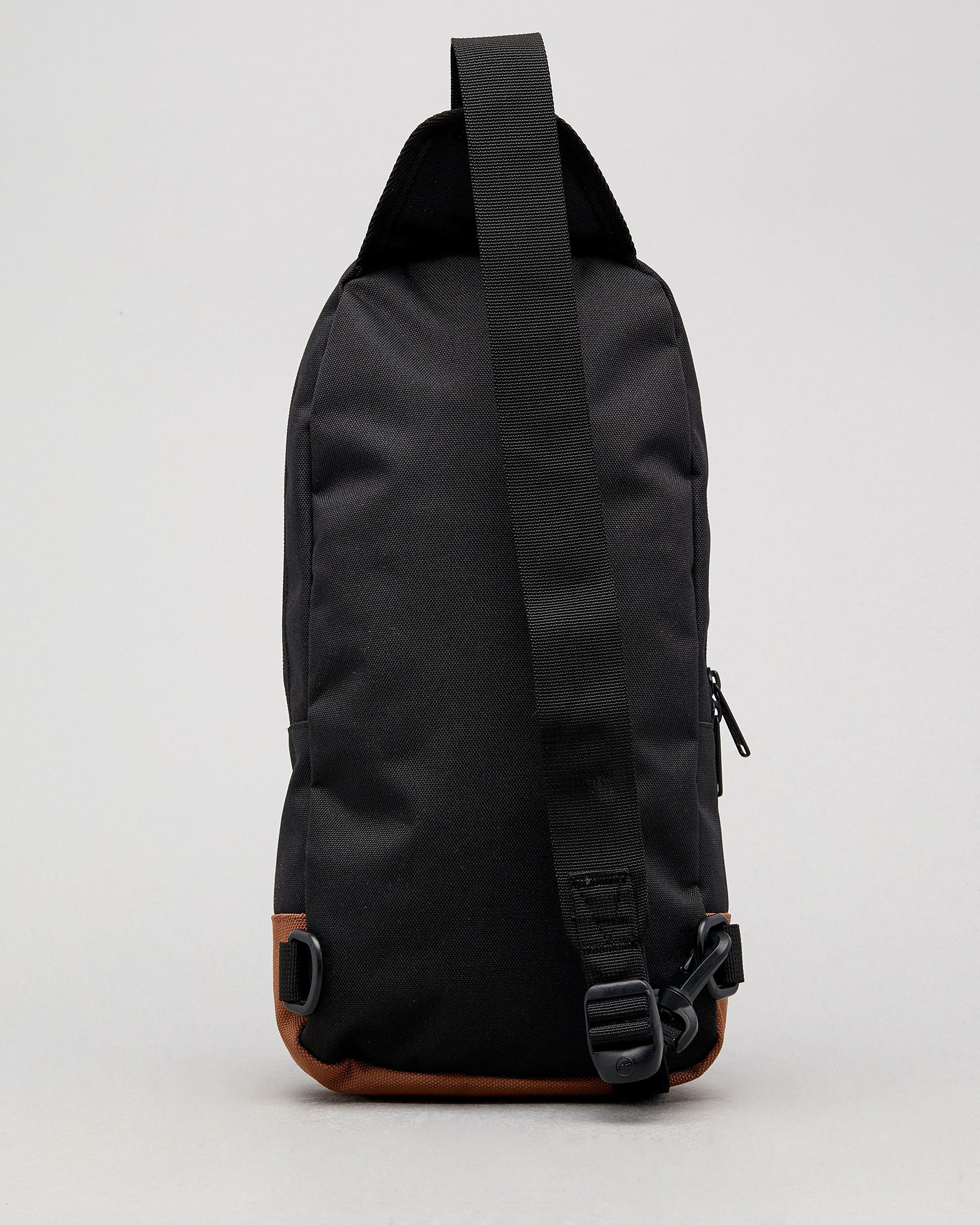 Shop Herschel Heritage Cross Body Bag In Black Fast Shipping & Easy