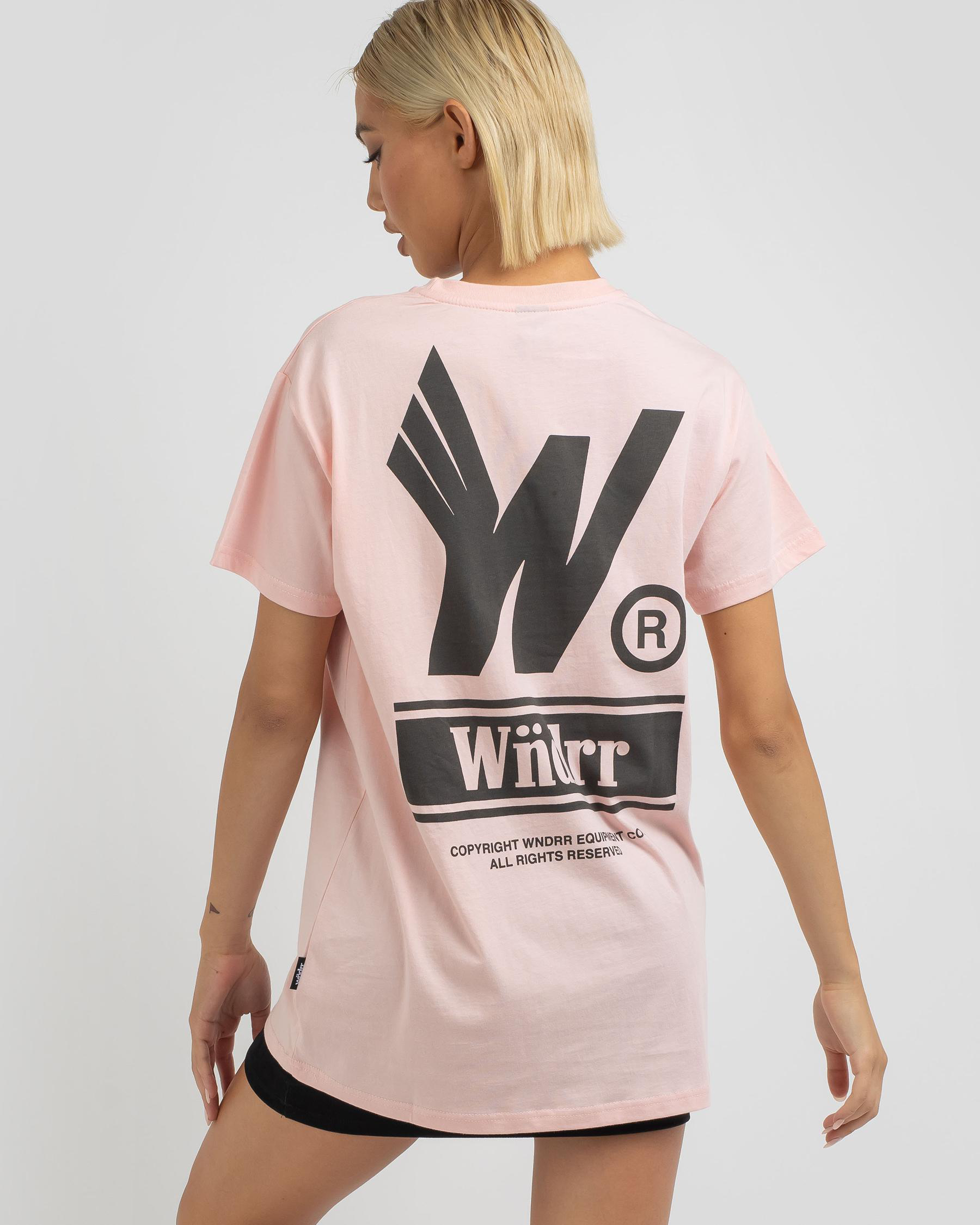 Shop Wndrr Aero T-Shirt In Coral - Fast Shipping & Easy Returns - City ...
