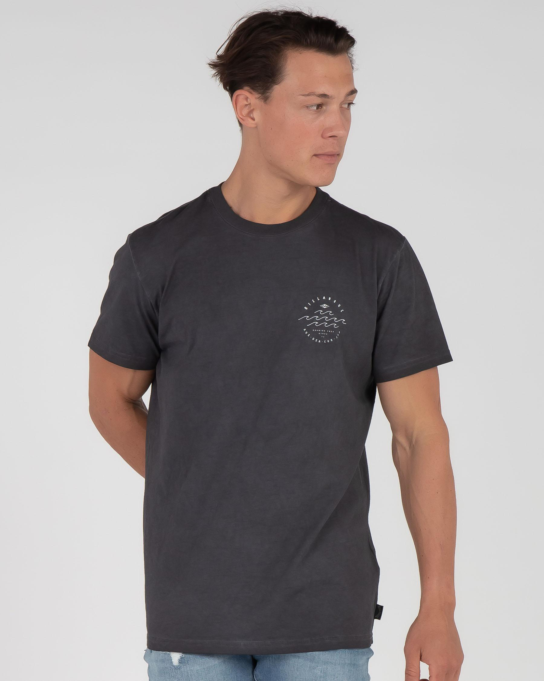 Shop Billabong Big Wave Dave TShirt In Black Fast Shipping & Easy