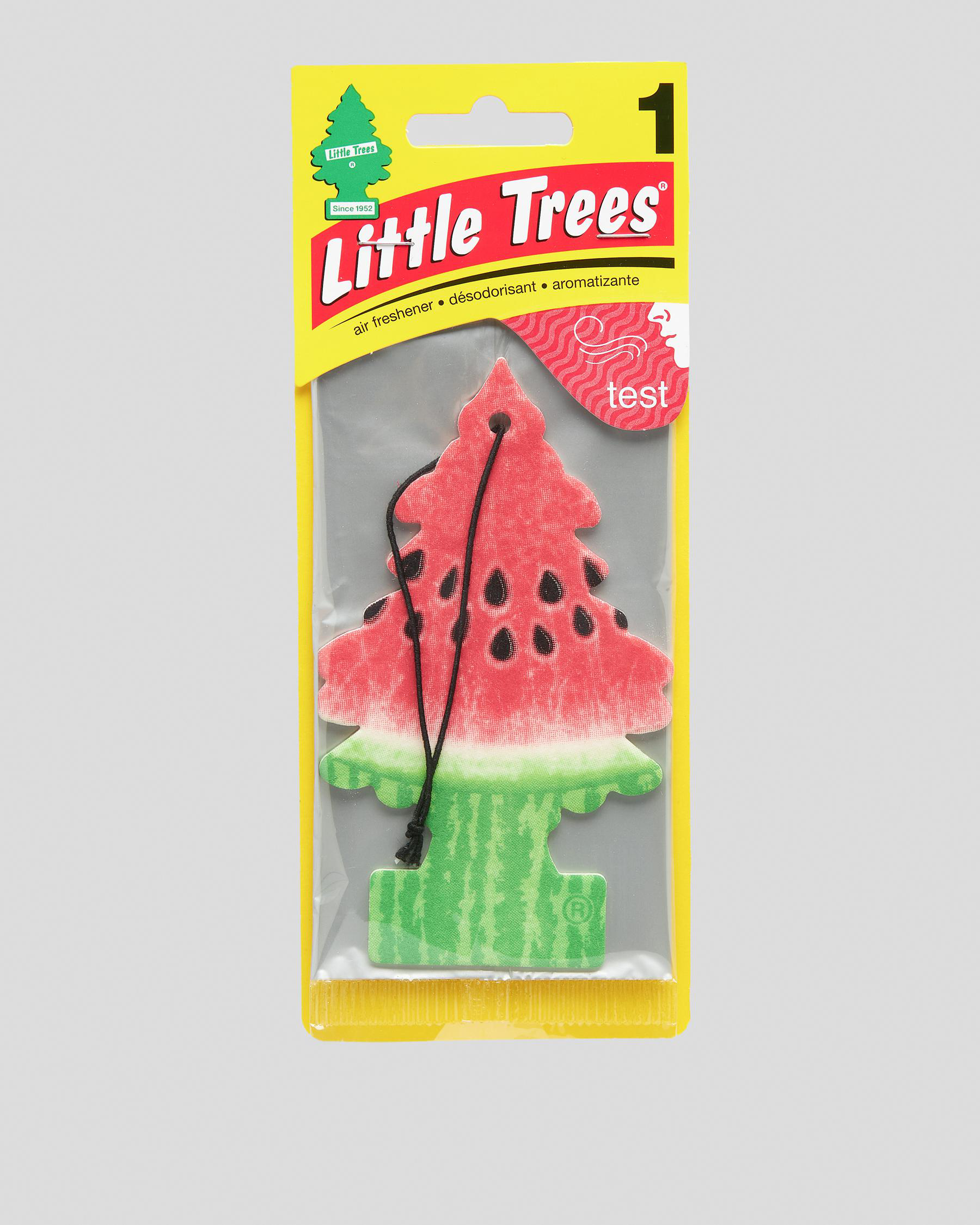 Shop Little Tree Watermelon Air Freshener In Red Fast Shipping & Easy