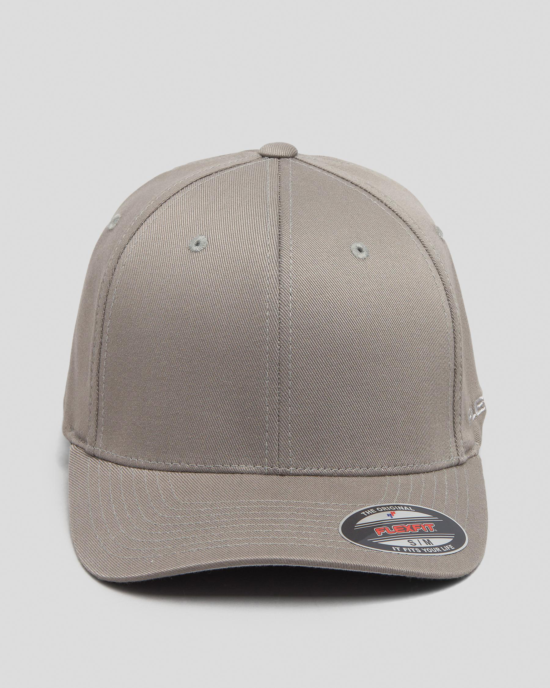 Shop Flexfit Perma Curve Cap In Grey - Fast Shipping & Easy Returns ...