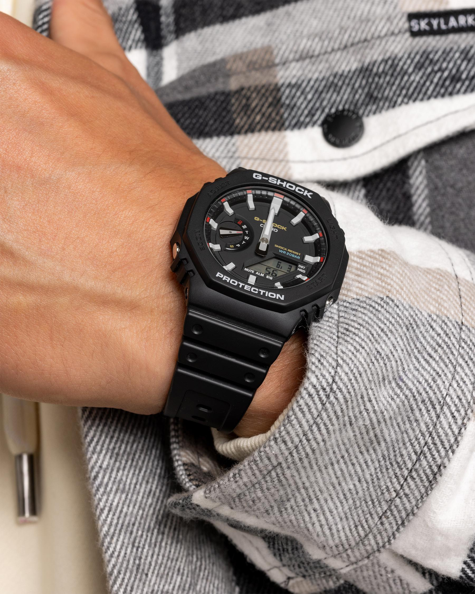 G-SHOCK Analog Digital Red Line Series Carbon Core | GA2100RL-1A main image 1