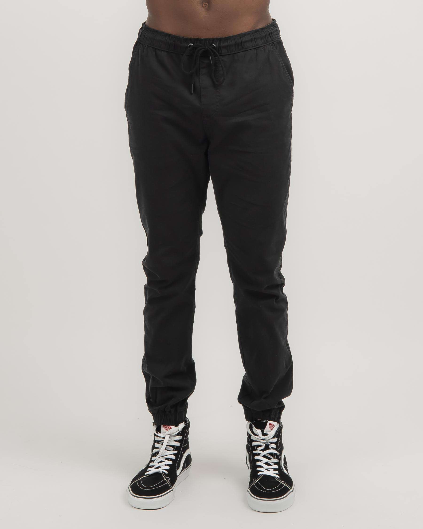 Lucid Cascade Jogger Pants In Black - Fast Shipping & Easy Returns ...