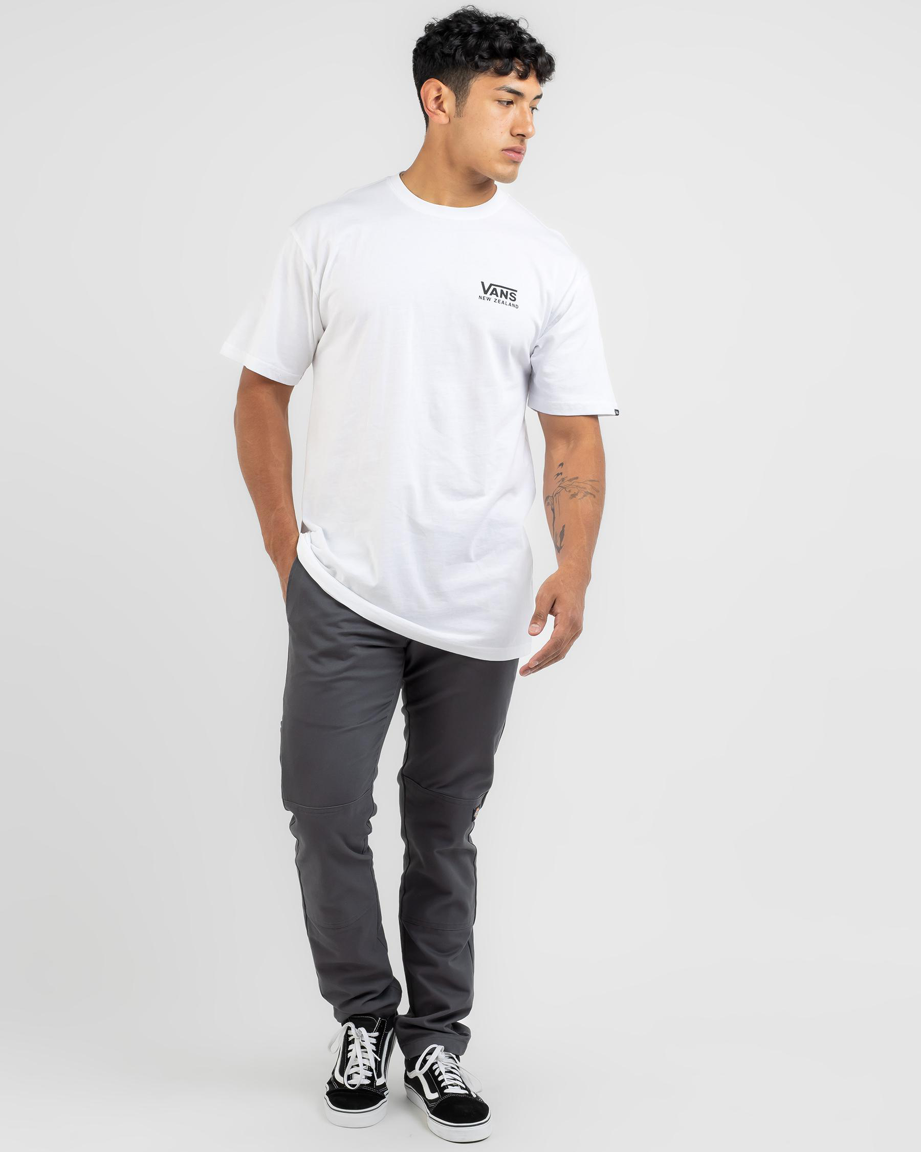 Shop Vans New Zealand T-Shirt In White - Fast Shipping & Easy Returns ...