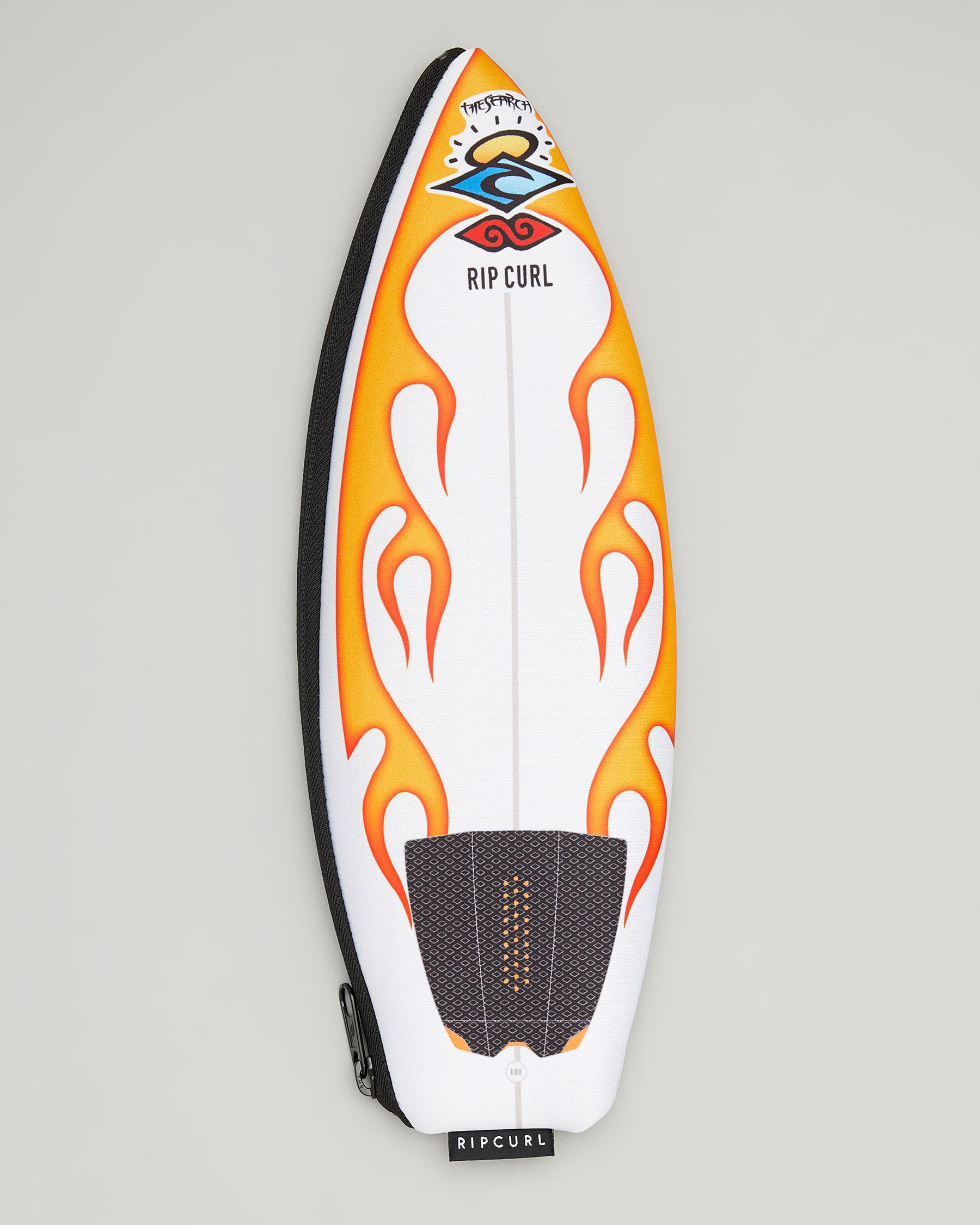 Shop Rip Curl Surfboard Pencil Case In Orange Fast Shipping & Easy