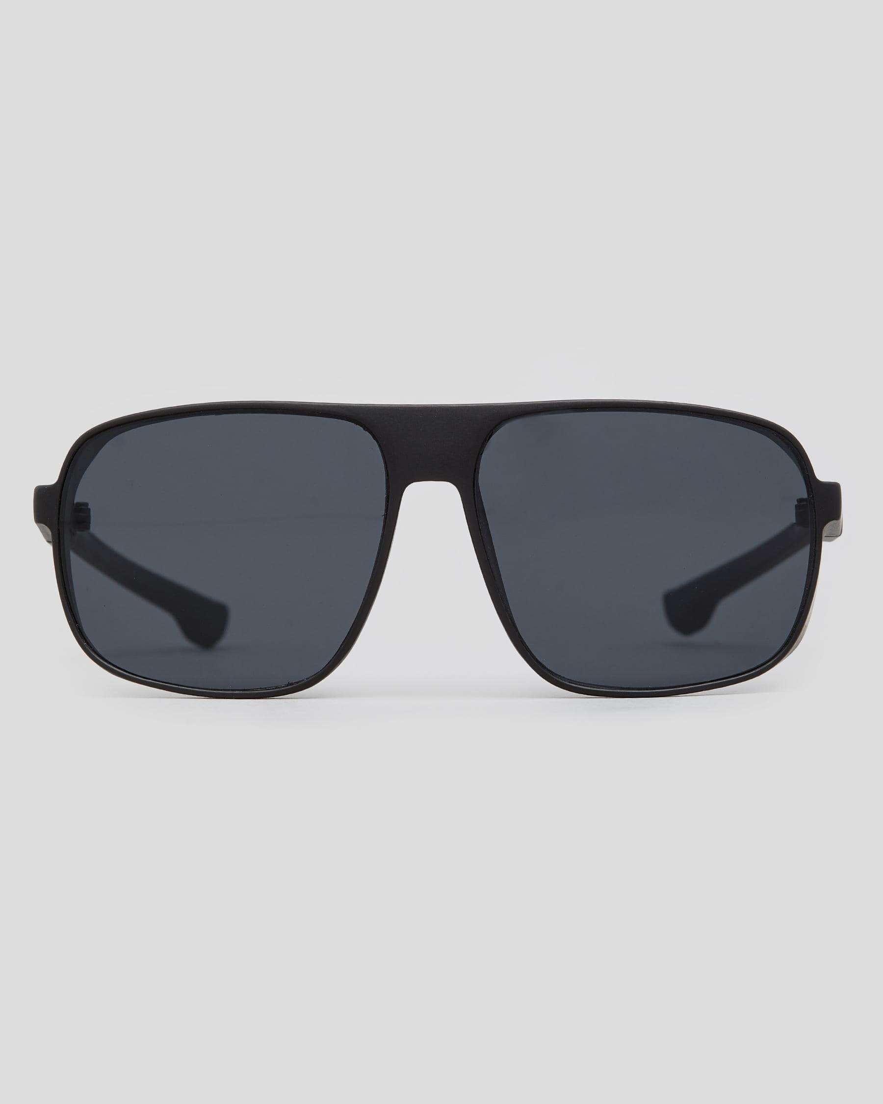 Lucid Entourage Sunglasses In Matte Black - Fast Shipping & Easy ...