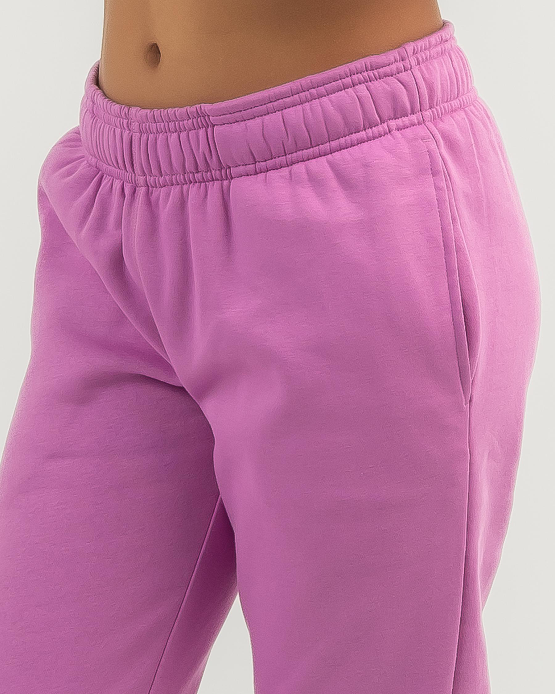Shop Champion Girls' Logo Track Pants In Pandora Fast Shipping & Easy