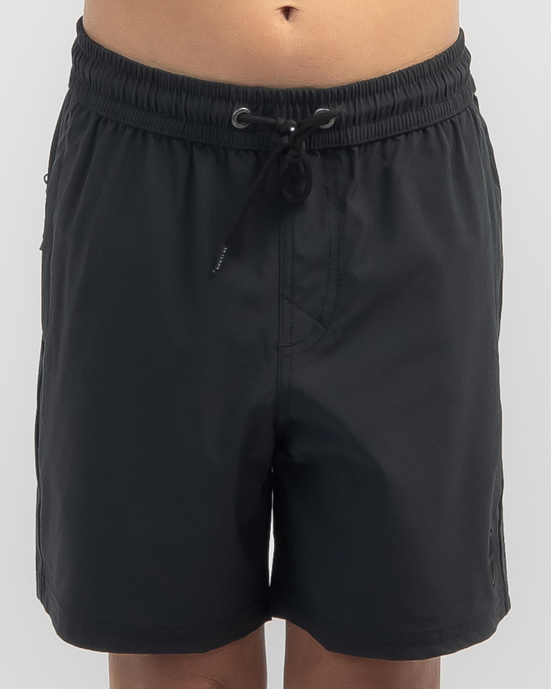 Skylark Boys' Release Mully Shorts In Black - Fast Shipping & Easy ...