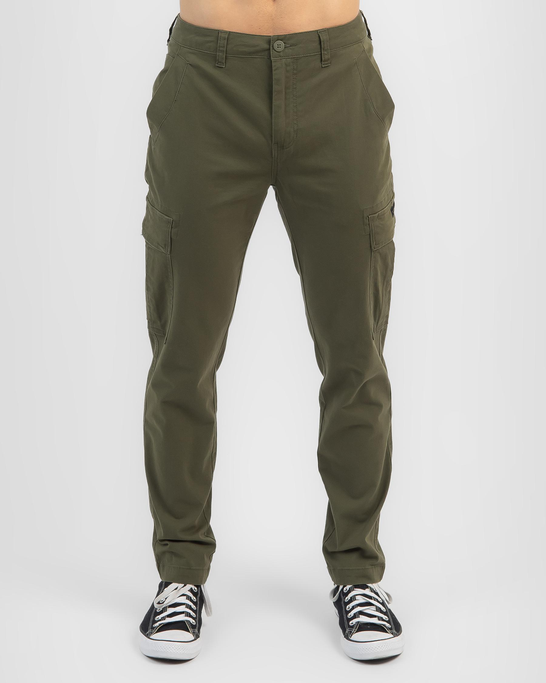 Shop Skylark Identity Cargo Pants In Olive Fast Shipping & Easy