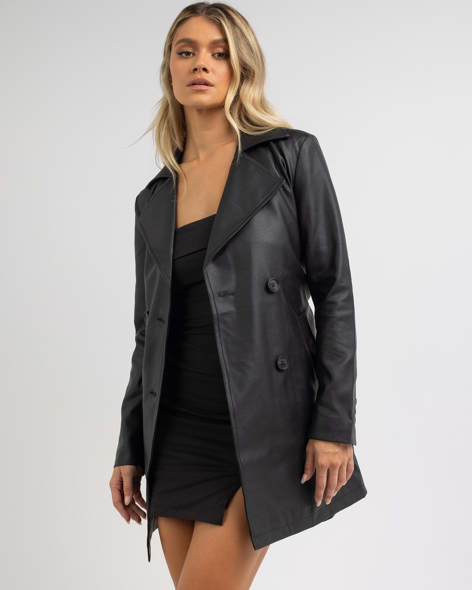 Shop Ava And Ever Forever Jacket In Black - Fast Shipping & Easy ...