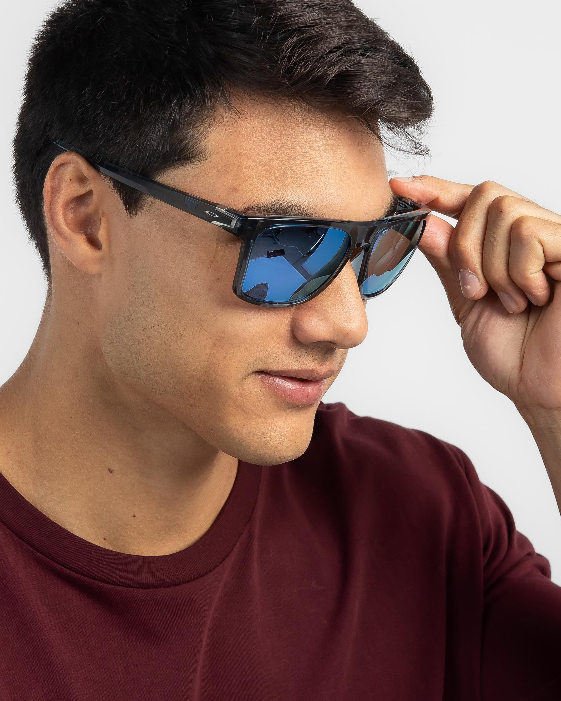 Oakley Leffingwell Prizm Sunglasses In Crystal Black W