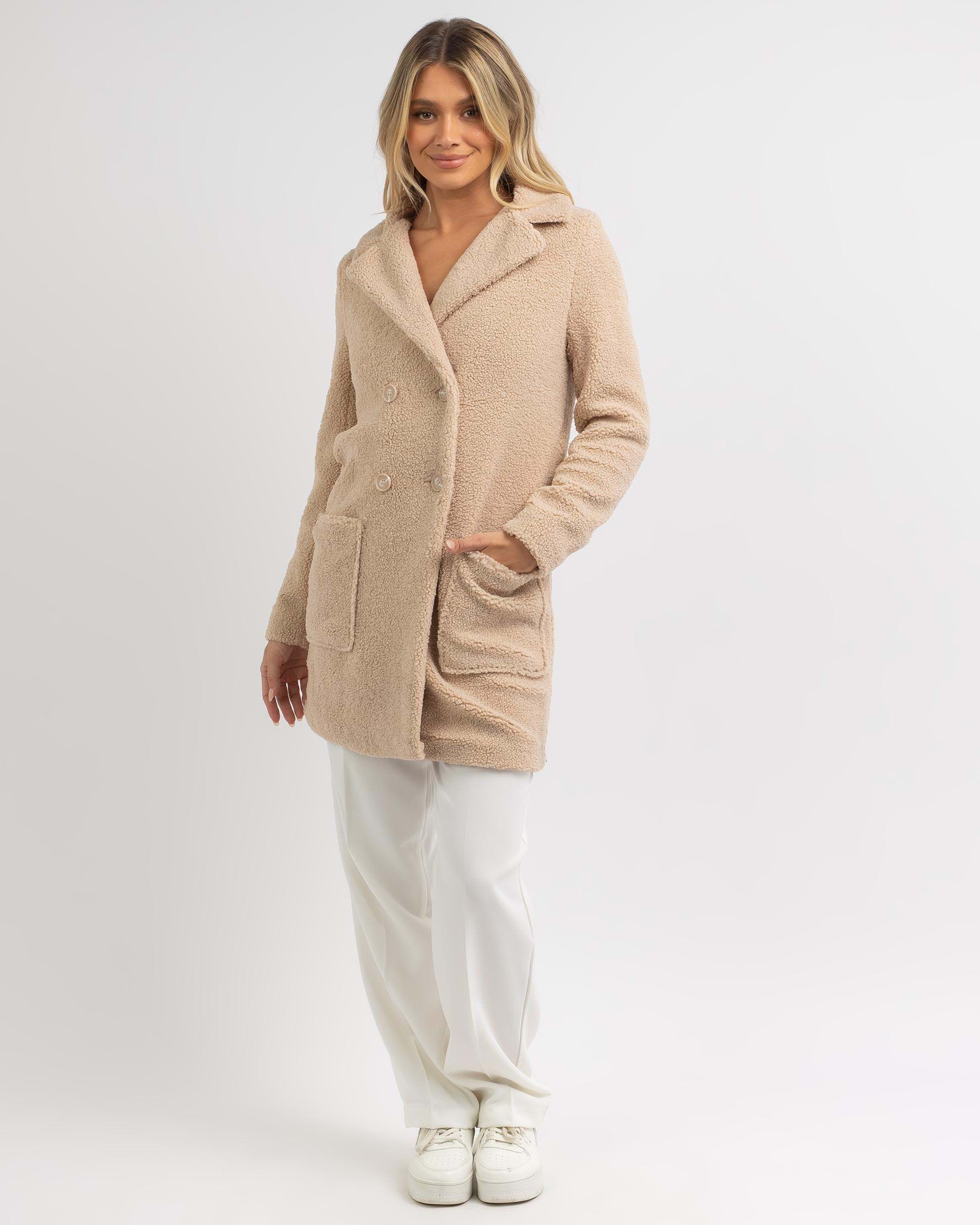 Ava And Ever Miranda Jacket In Camel - Fast Shipping & Easy Returns ...