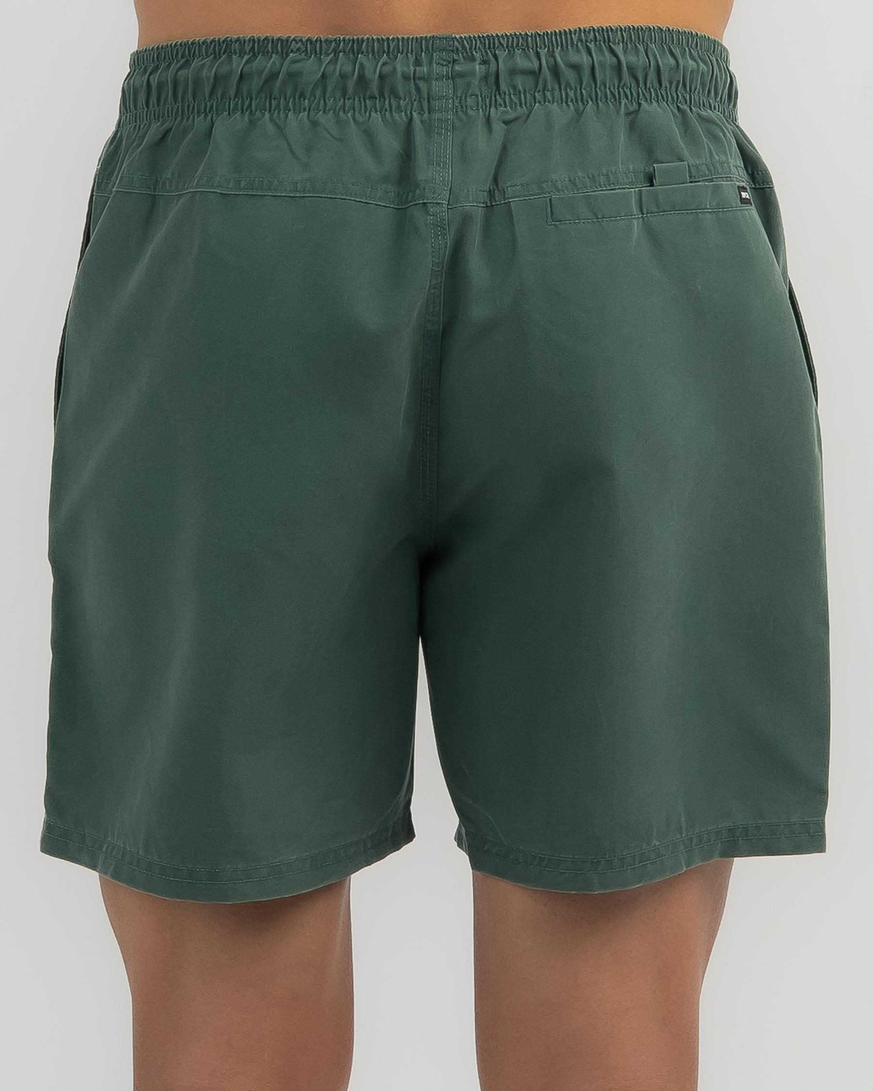 Shop Rip Curl Bondi Volley Board Shorts In Washed Green Fast Shipping & Easy Returns City