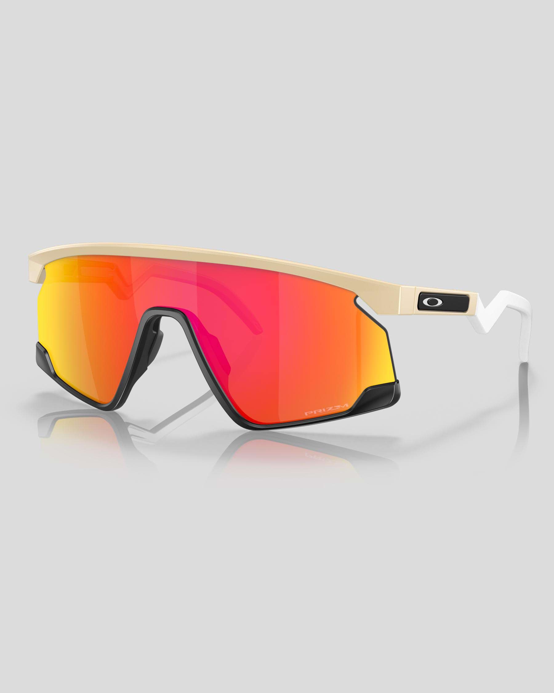 Shop Oakley BXTR Prizm Sunglasses In Desert Tan W/ Prizm Ruby - Fast ...